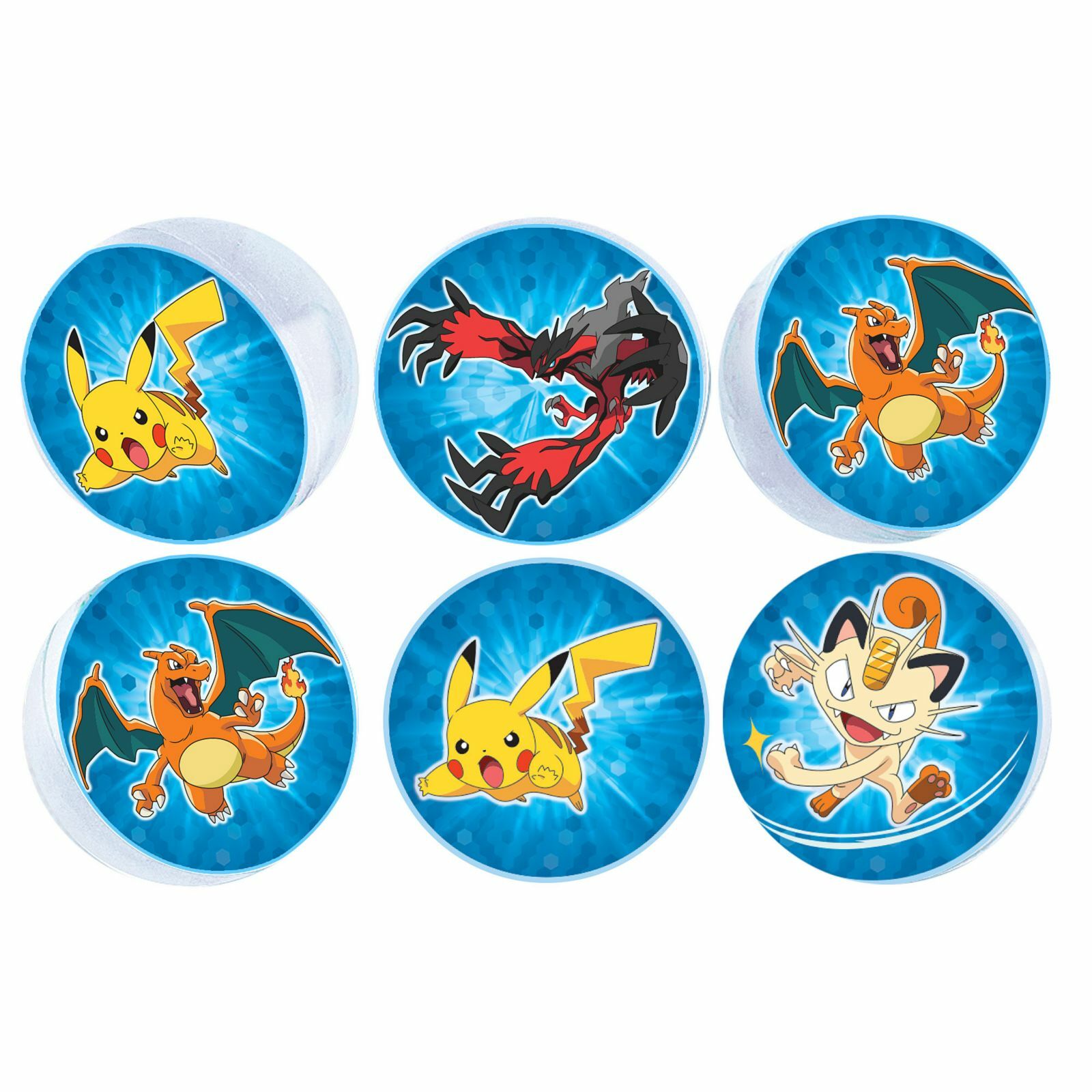 Pokemon Bounce Balls (Pack of 6)