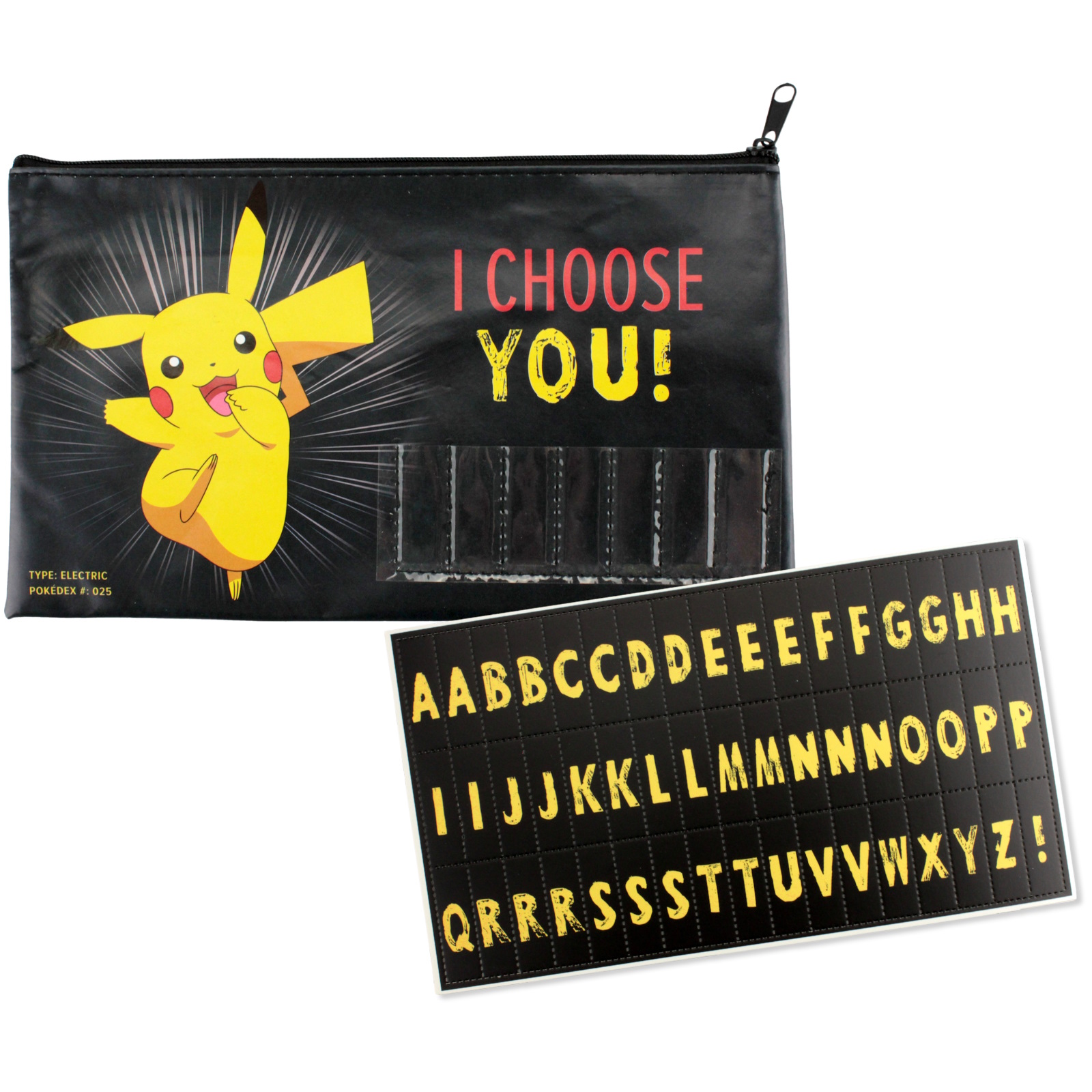 Pokemon I Choose You Named Pencil Case