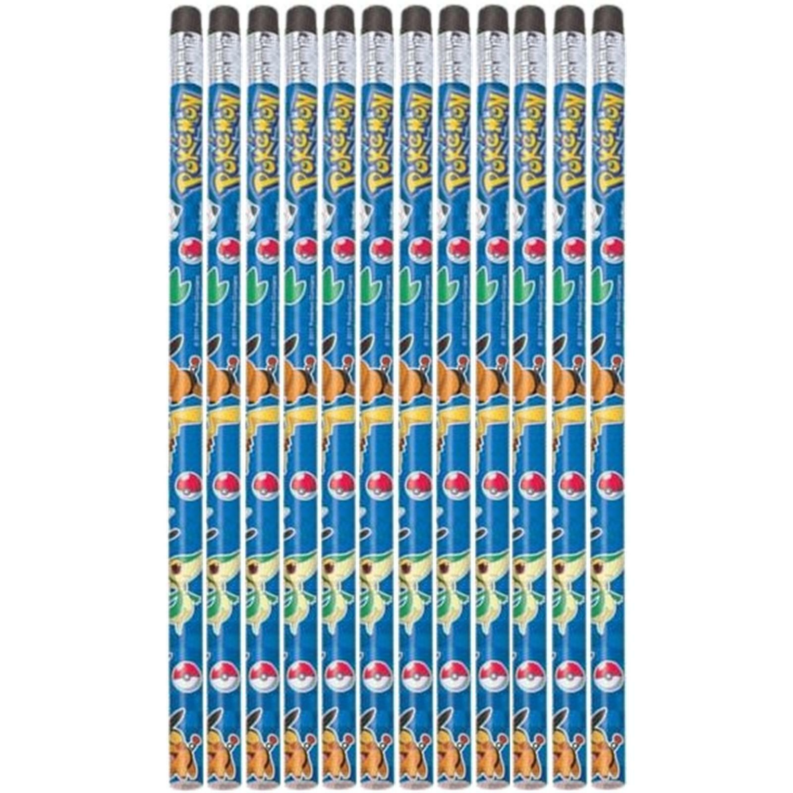 Pokemon Pencils (Pack of 12)