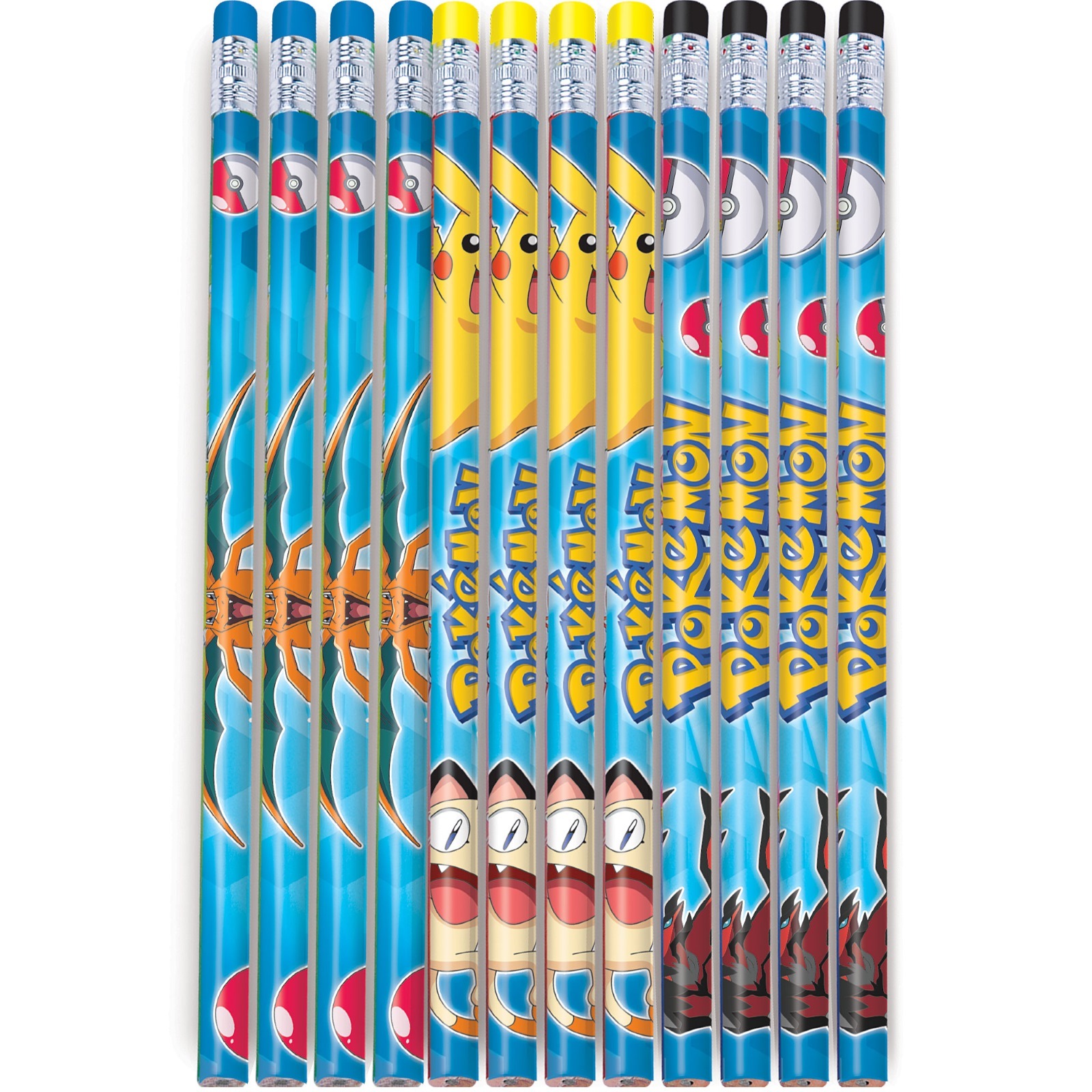 Pokemon Pencils (Pack of 12)