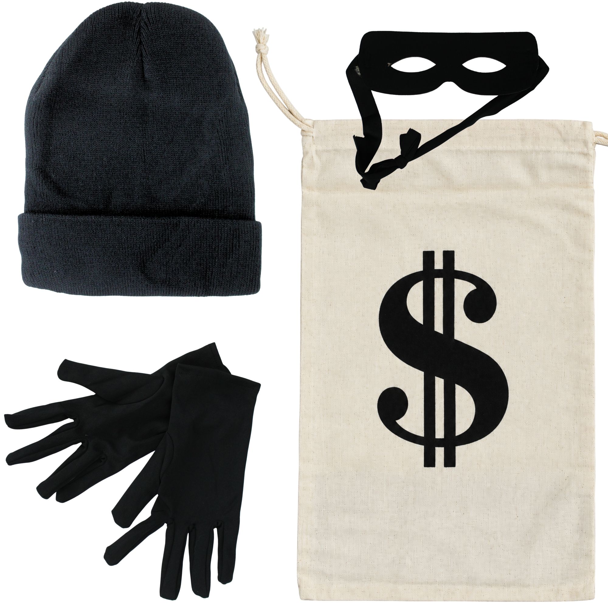 Robber Costume Accessory Set