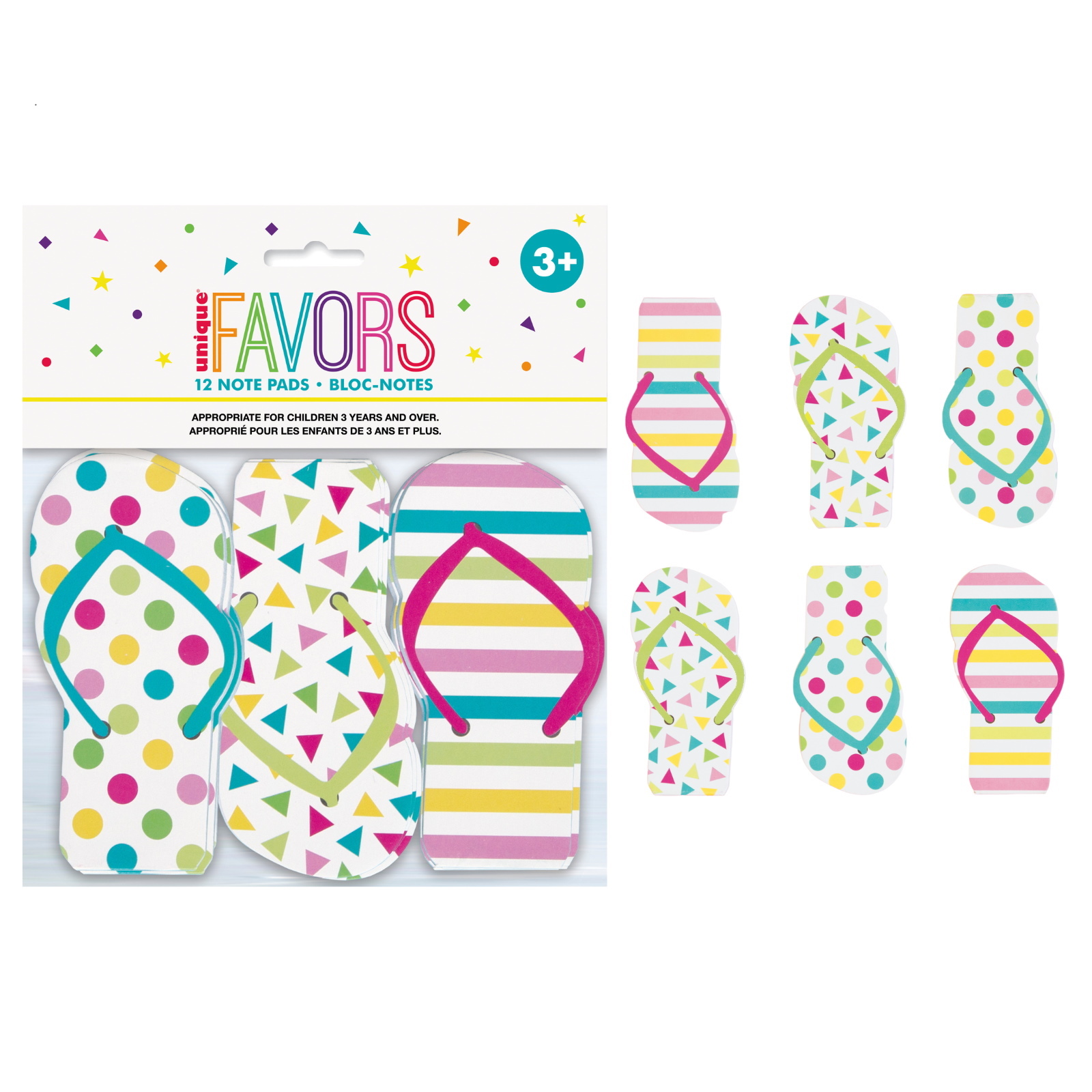 Flip Flop Notepads (Pack of 12)