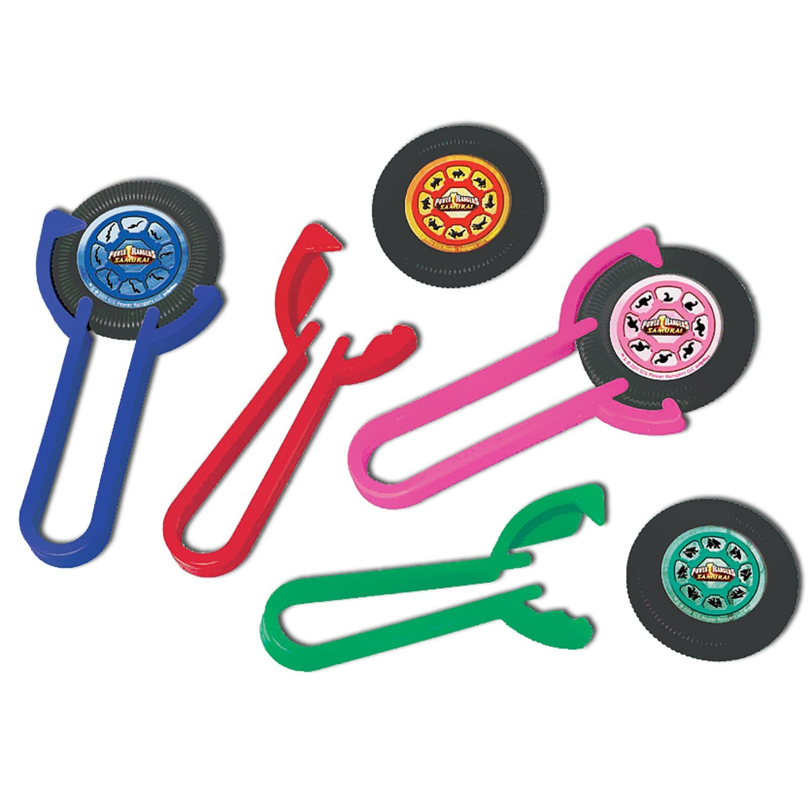 Power Rangers Samurai Disc Shooters (Pack of 12)