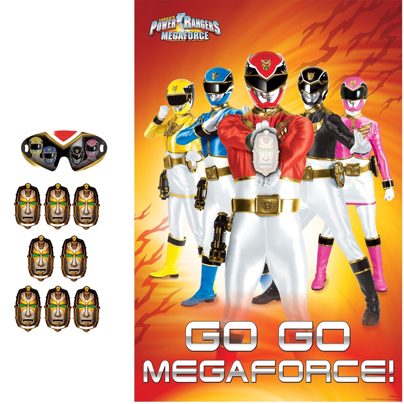 Power Rangers Megaforce Party Game
