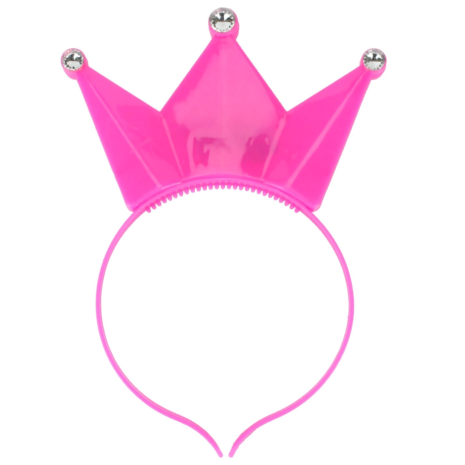 Pink Flashing Crown Headband