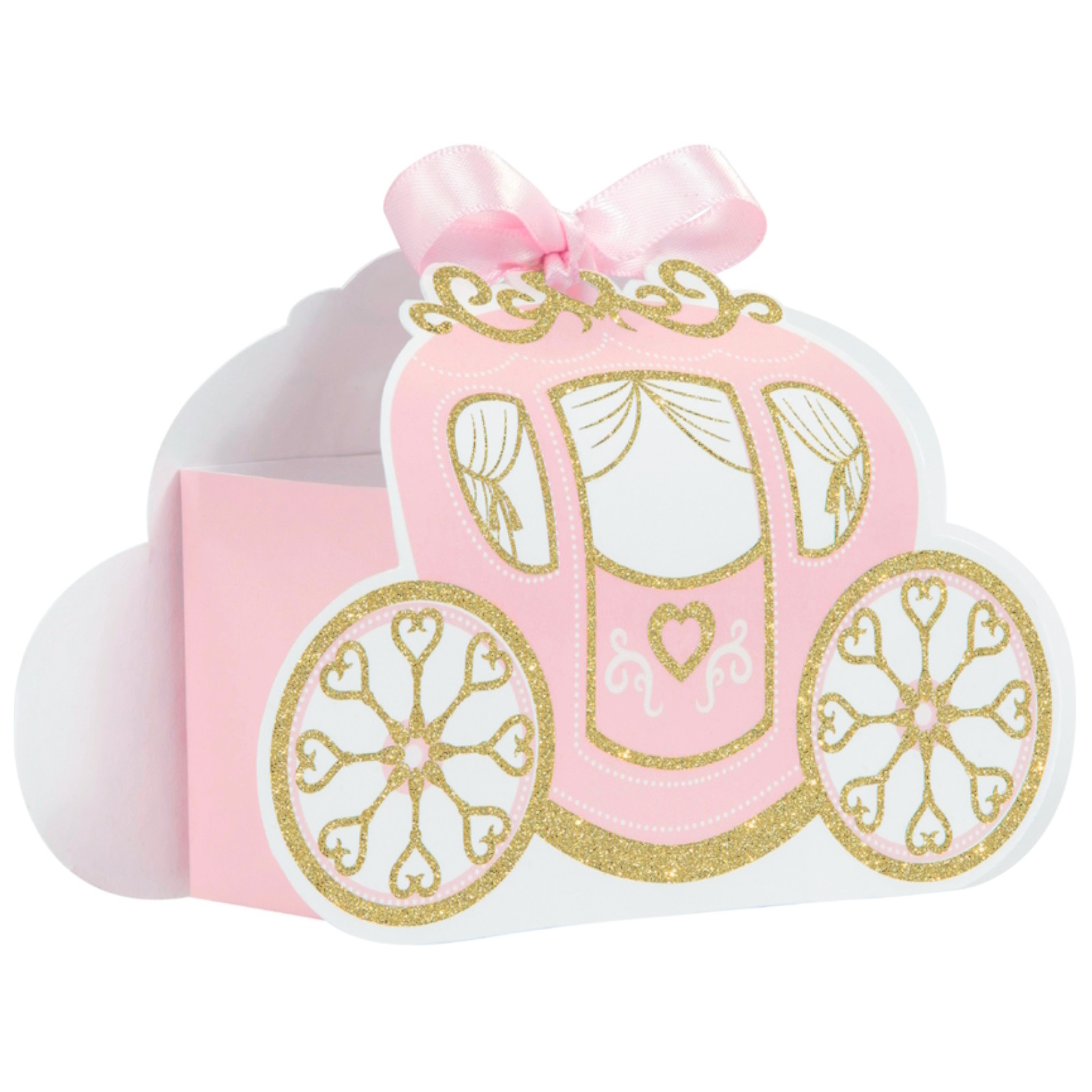 Princess Carriage Mini Treat Boxes (Pack of 8)  
