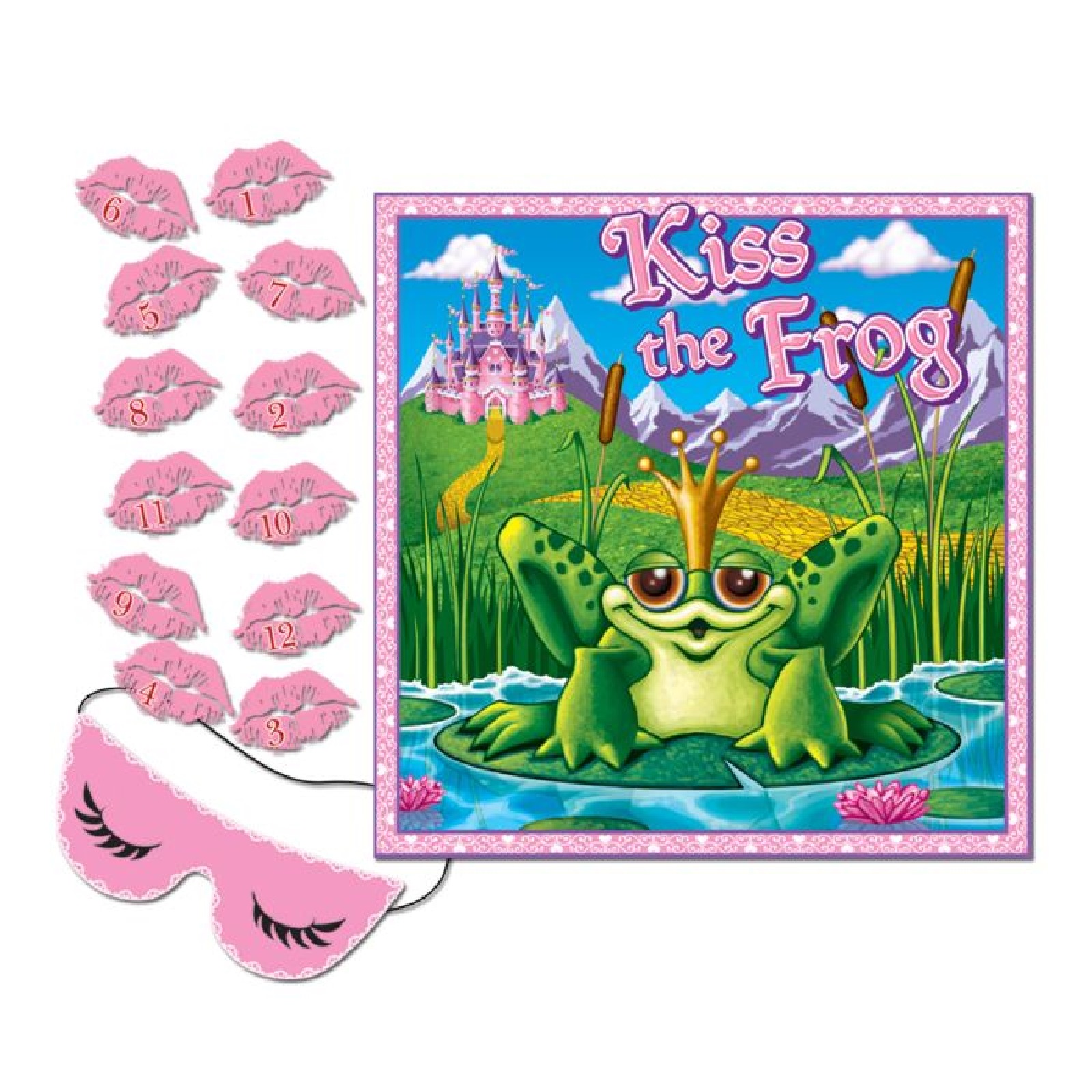 Kiss The Frog Party Game