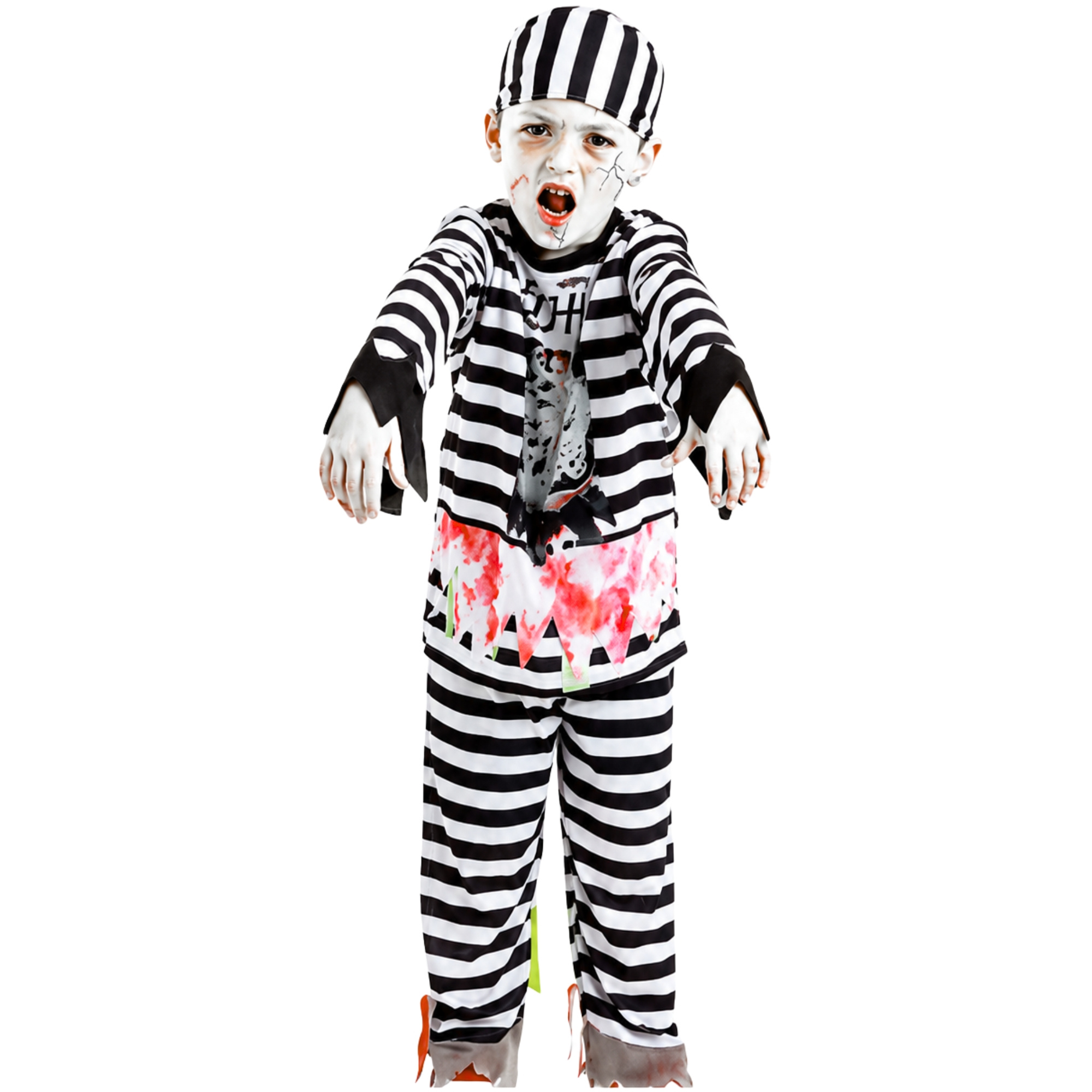 Boys Zombie Prisoner Costume 