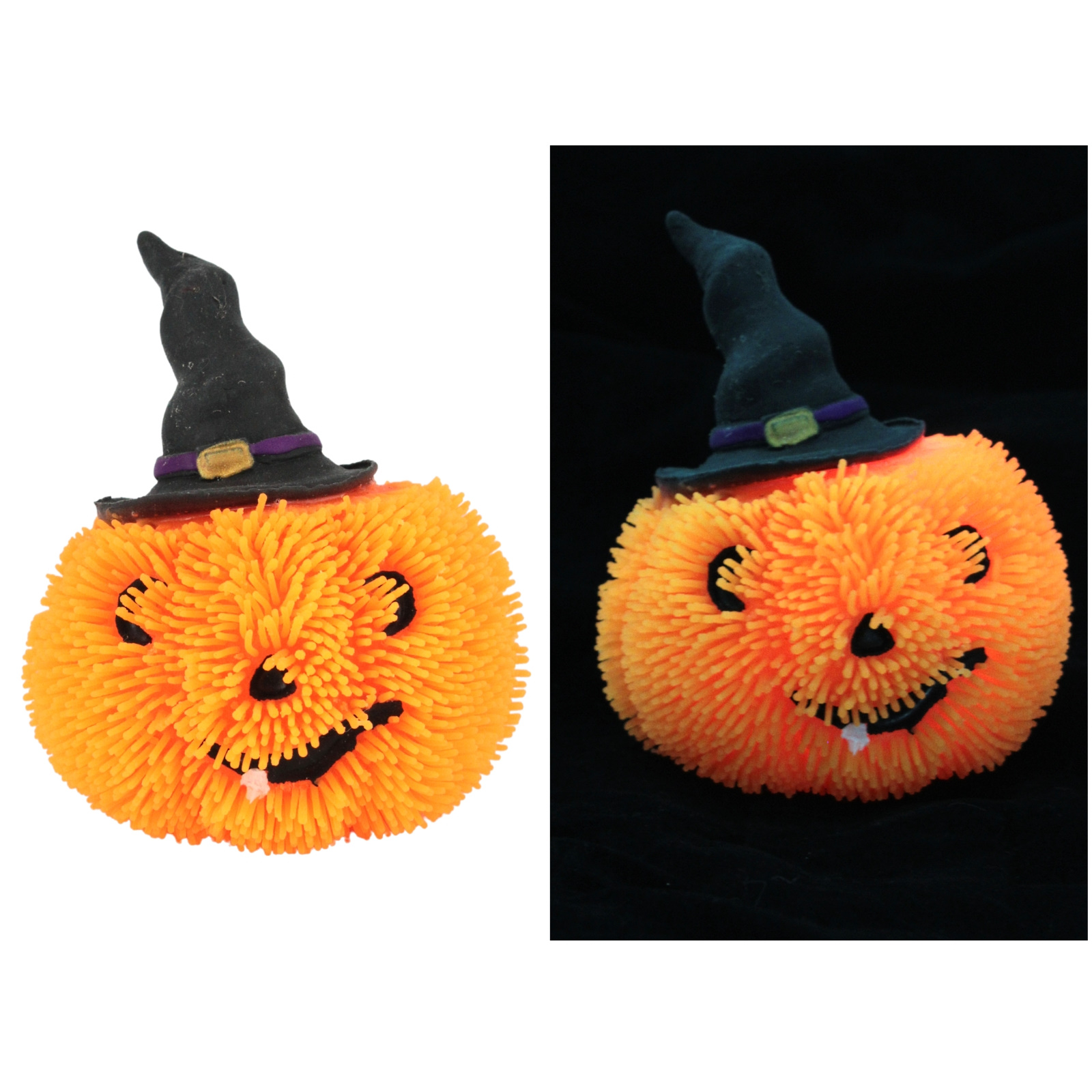Squishy Light Up Pumpkin Toy 