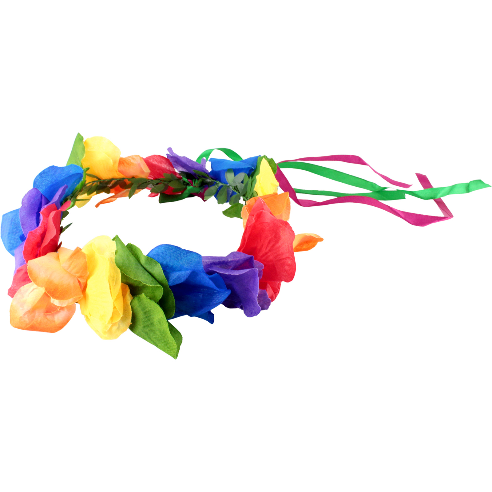 Rainbow Hibiscus Flower Crown