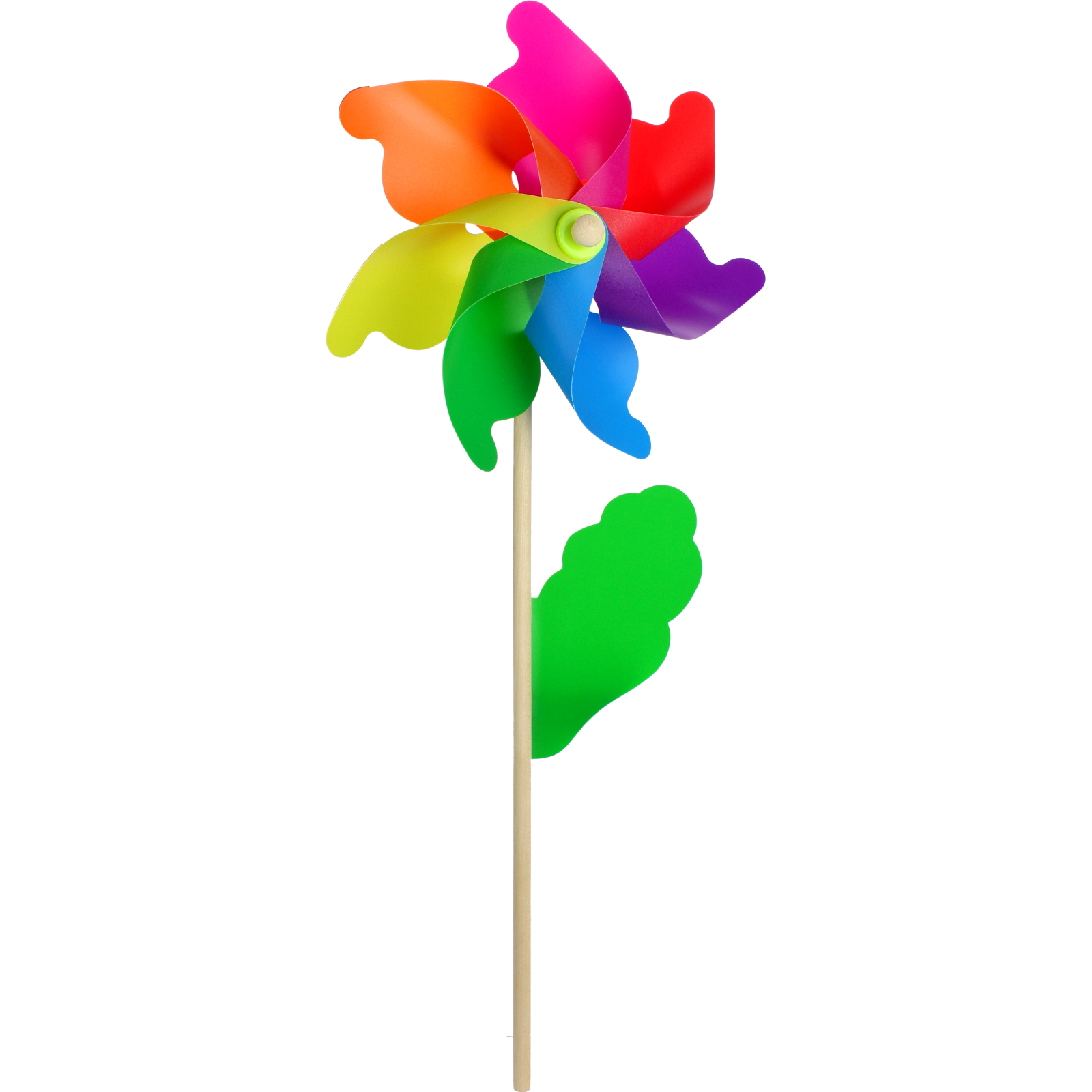 Rainbow Flower Pinwheel 71cm