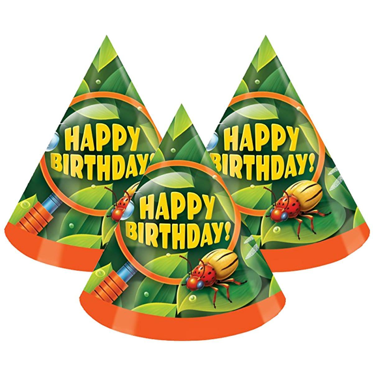Bug-Eyed Party Hats (Pack of 8)