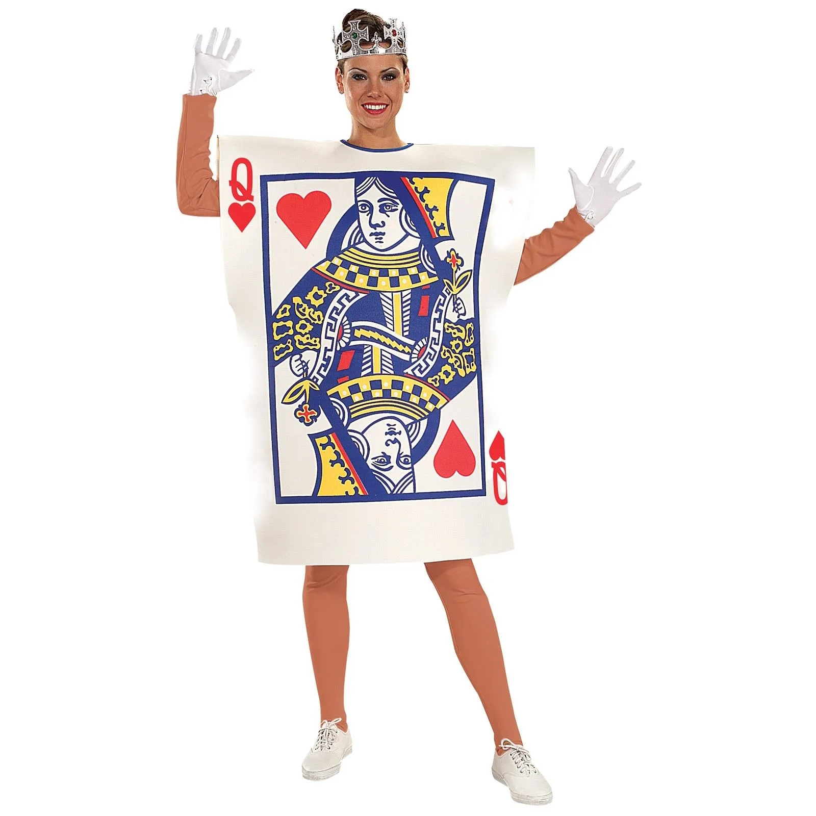 Queen of Hearts Playing Card Adult Costume