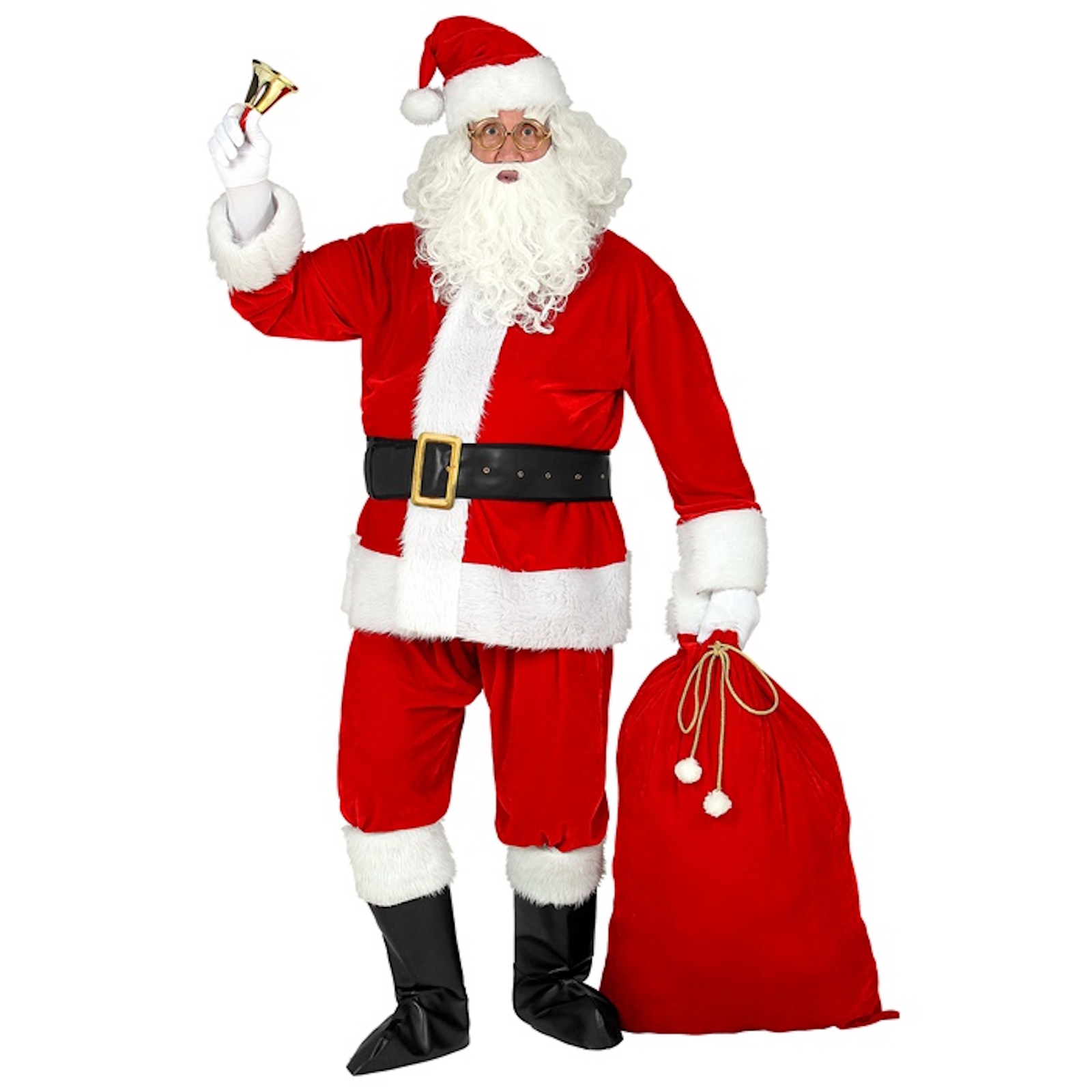 Santa Claus Suit Deluxe Adult Costume 2XL-3XL