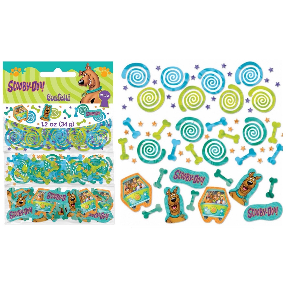Scooby Doo Confetti/Table Scatters