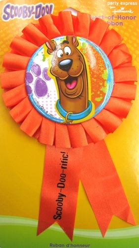 Scooby Doo Guest Of Honour Ribbon