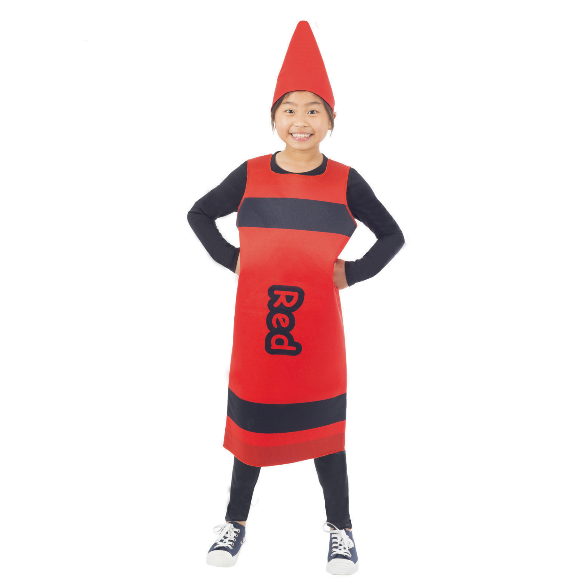 Red Crayon Kids Costume One Size 