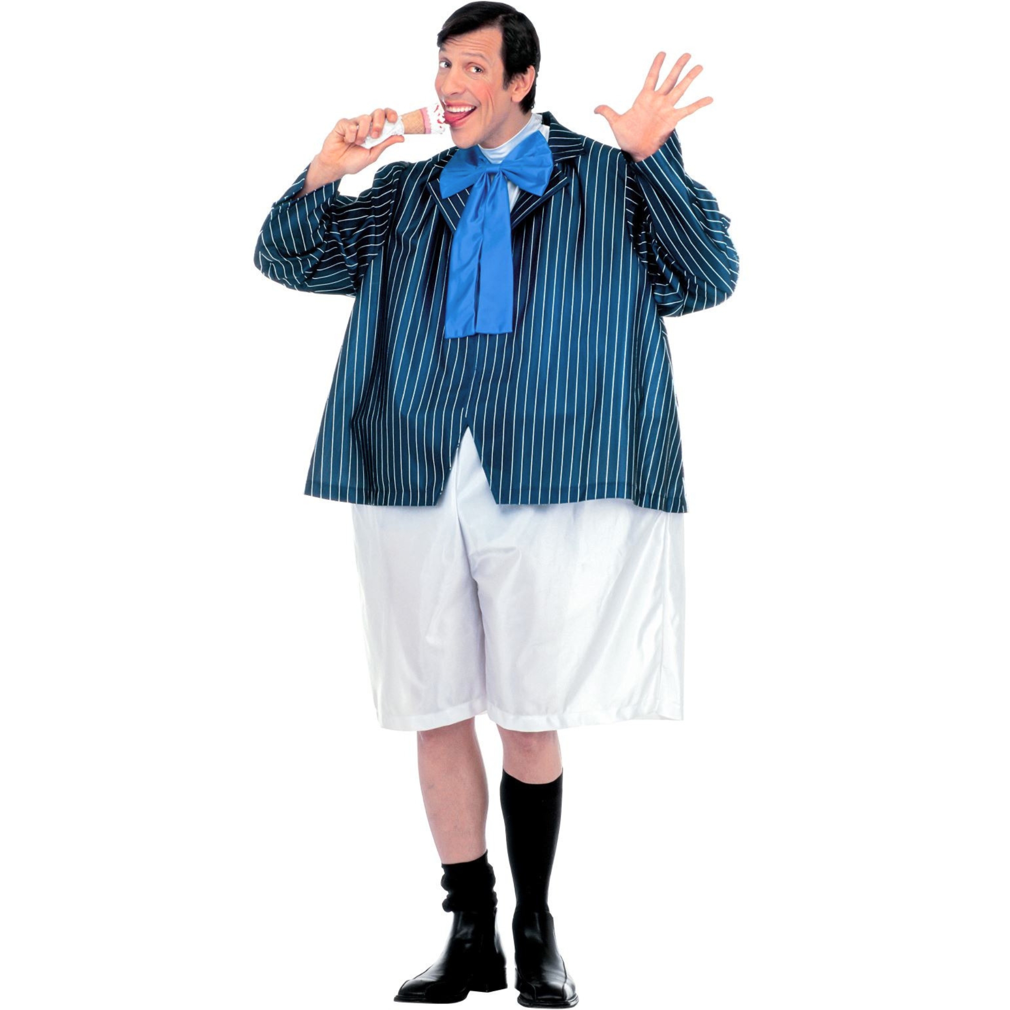 Adult Retro Fat School Boy Costume