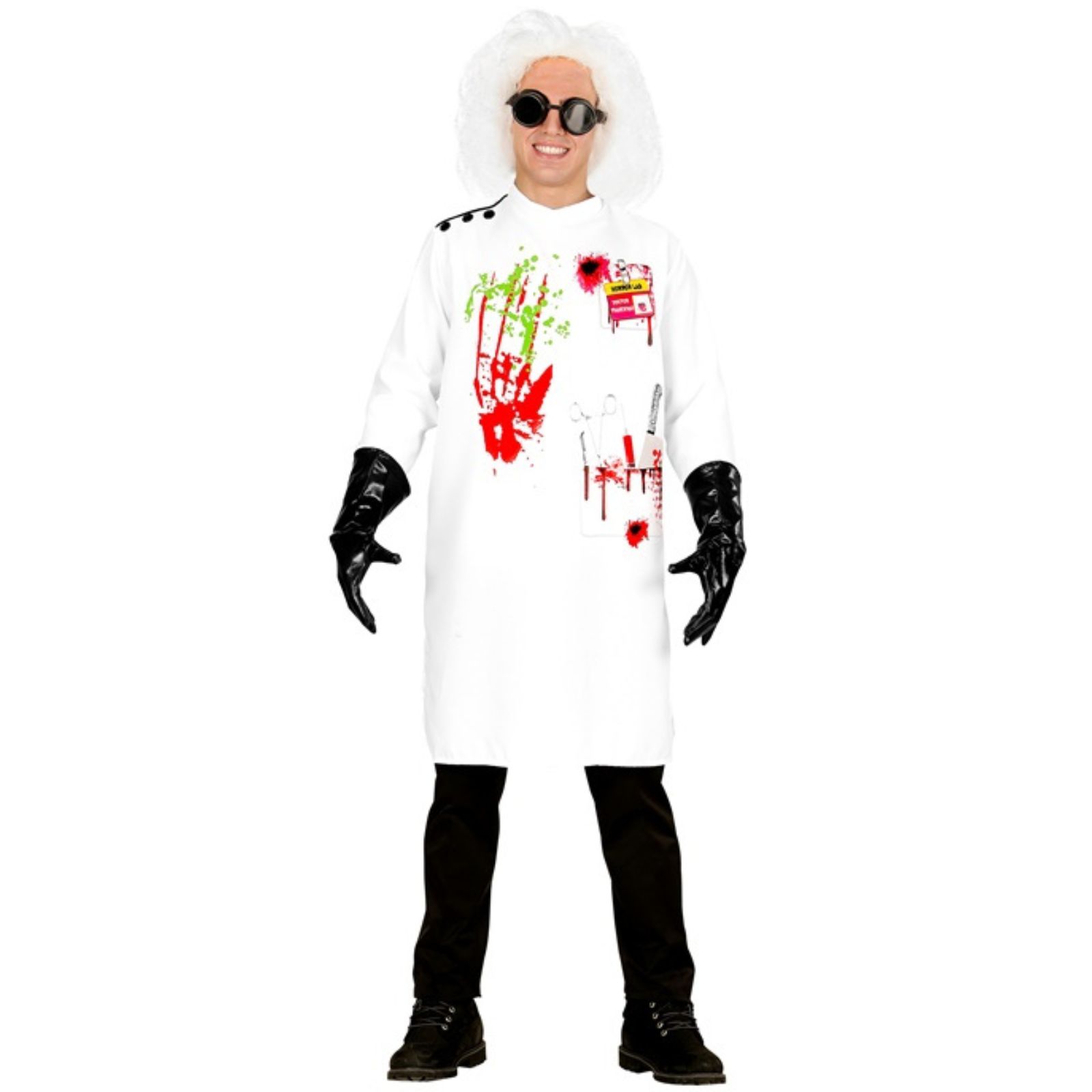 Men's Mad Scientist Costume Large