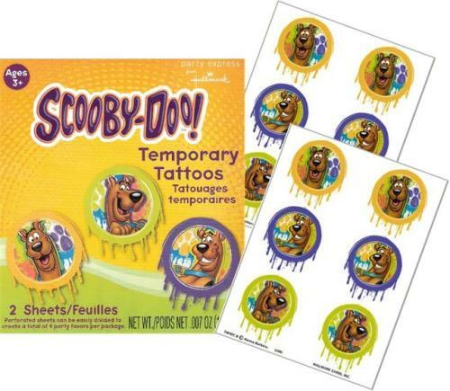 Scooby Doo Tattoos (2 Sheets)