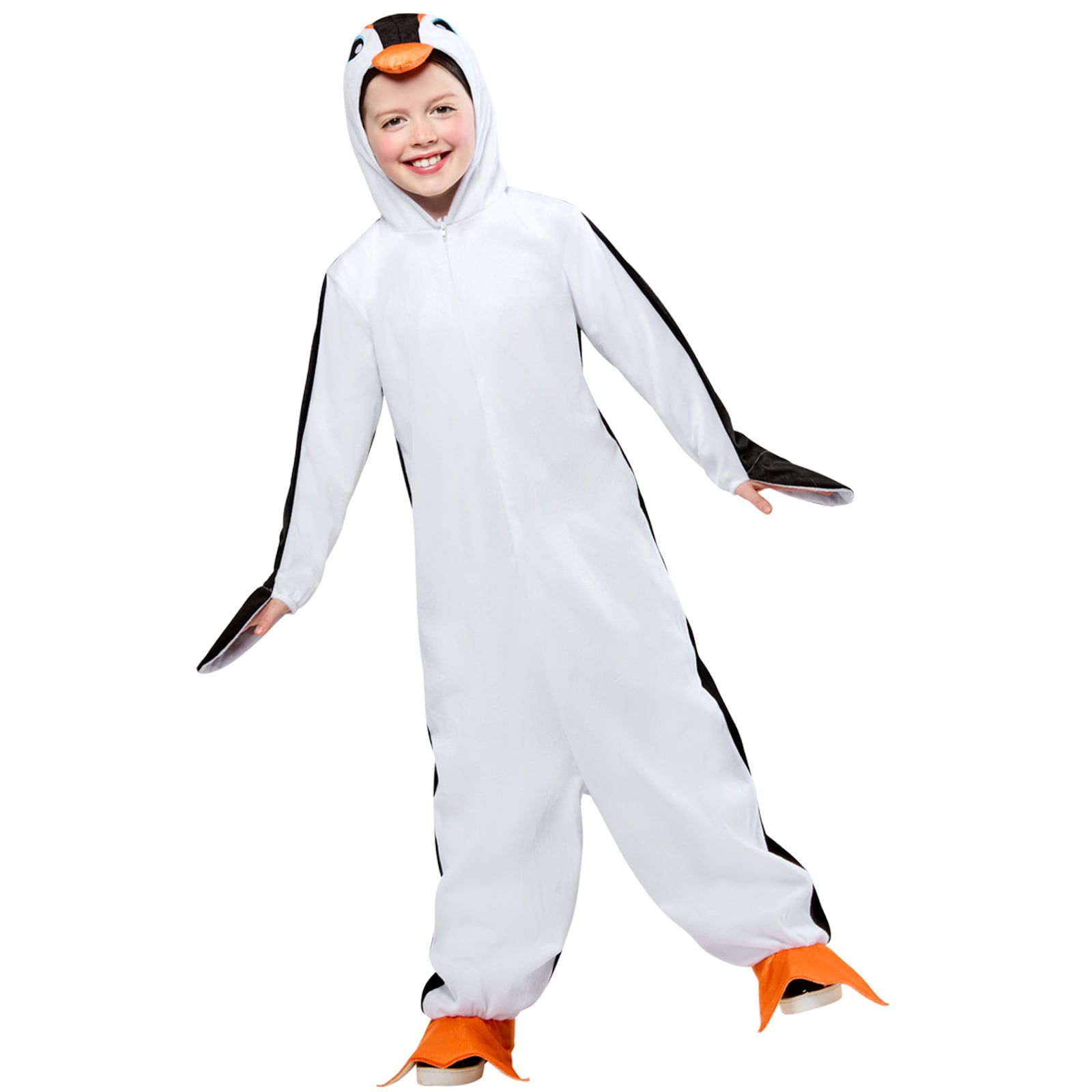 Plush Penguin Kids Costume