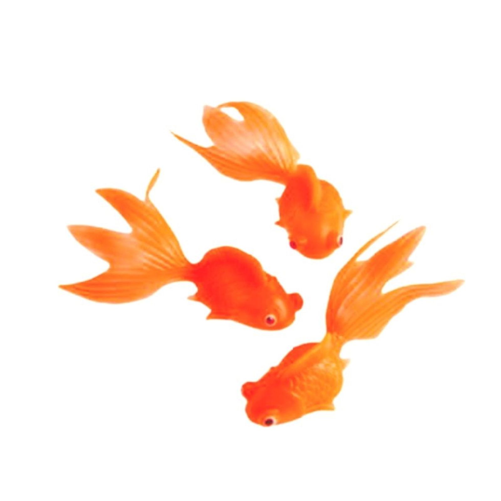 Plastic Fantail Goldfish (Pack of 12)