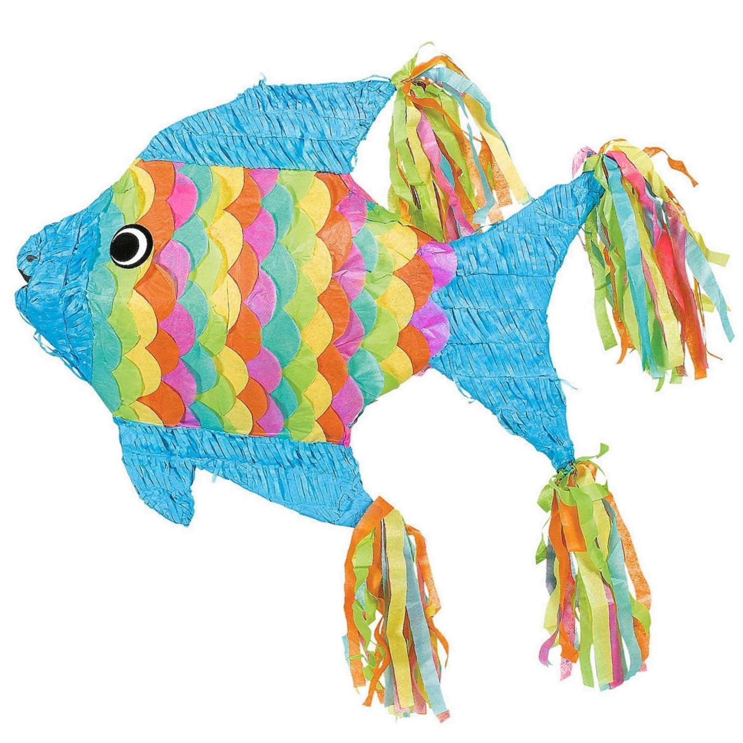 3D Neon Fish Pinata