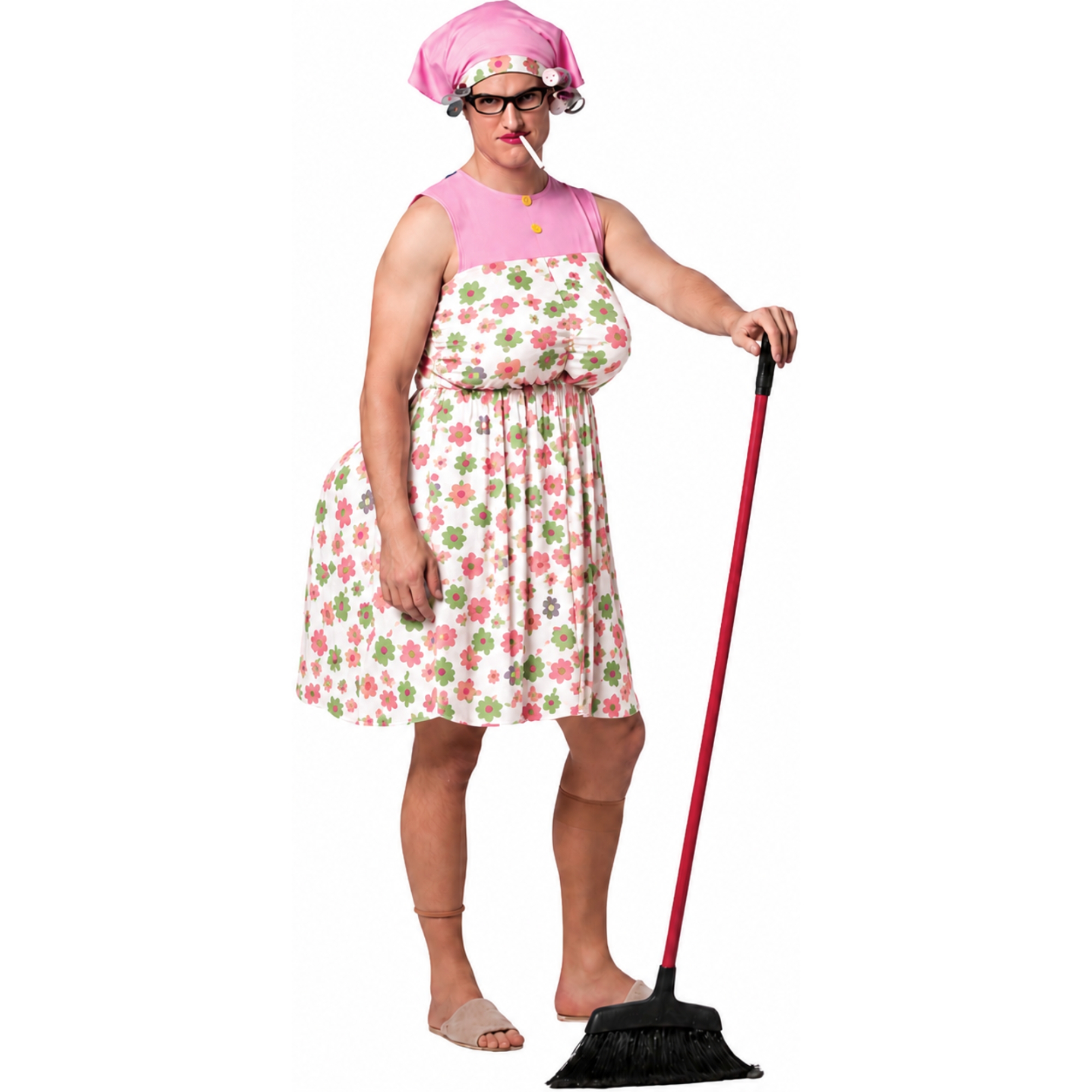 Men's Manny Granny Costume One Size