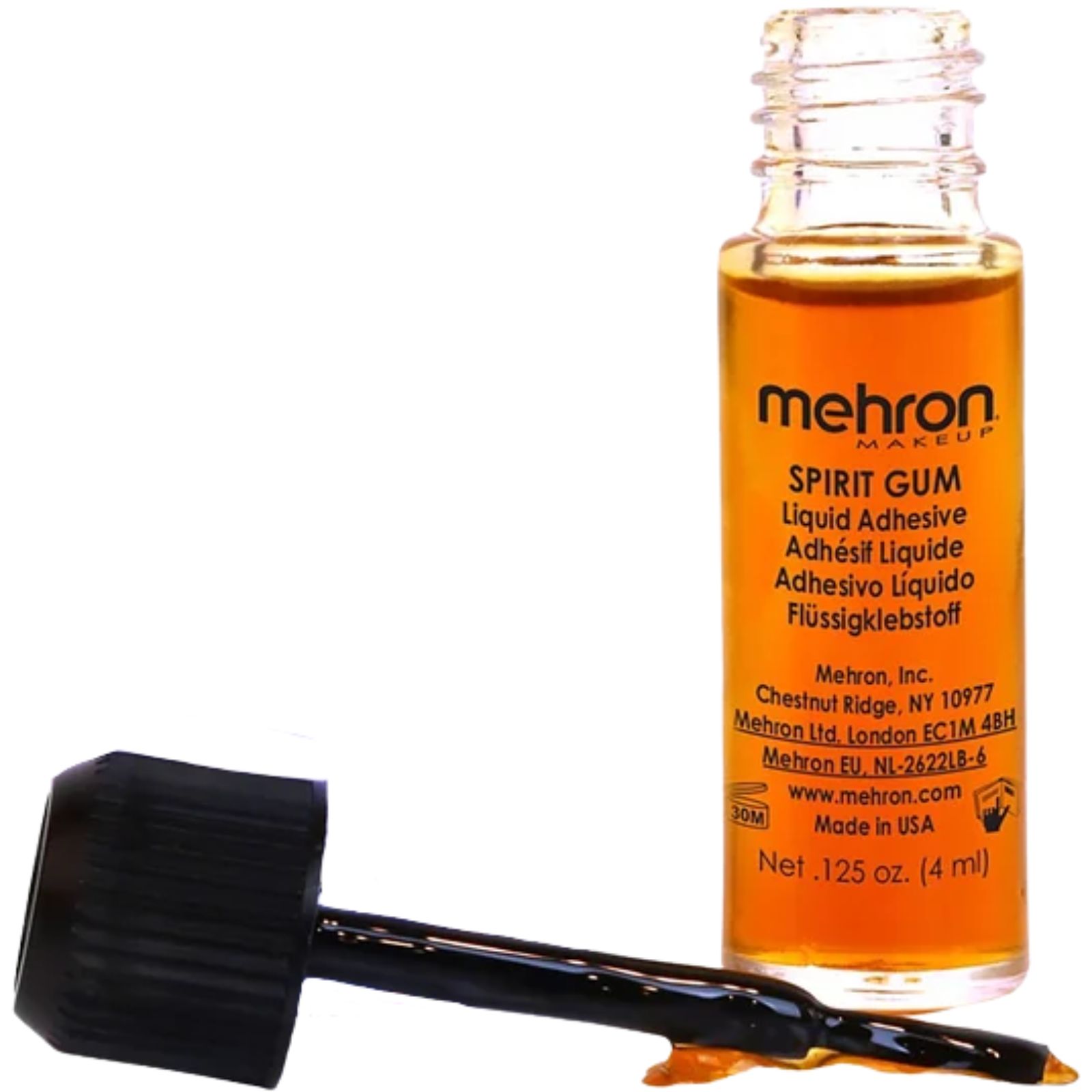 Mehron Makeup Spirit Gum Liquid Adhesive 4ml