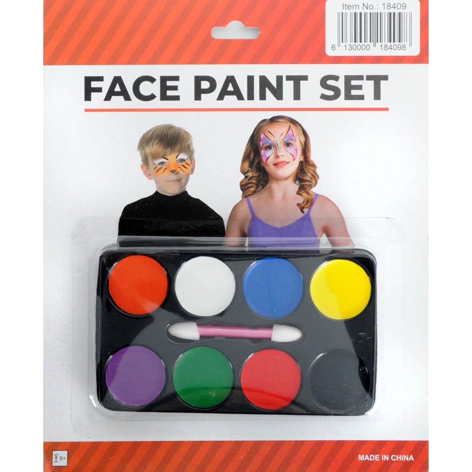 Assorted Coloured Face Paint Set