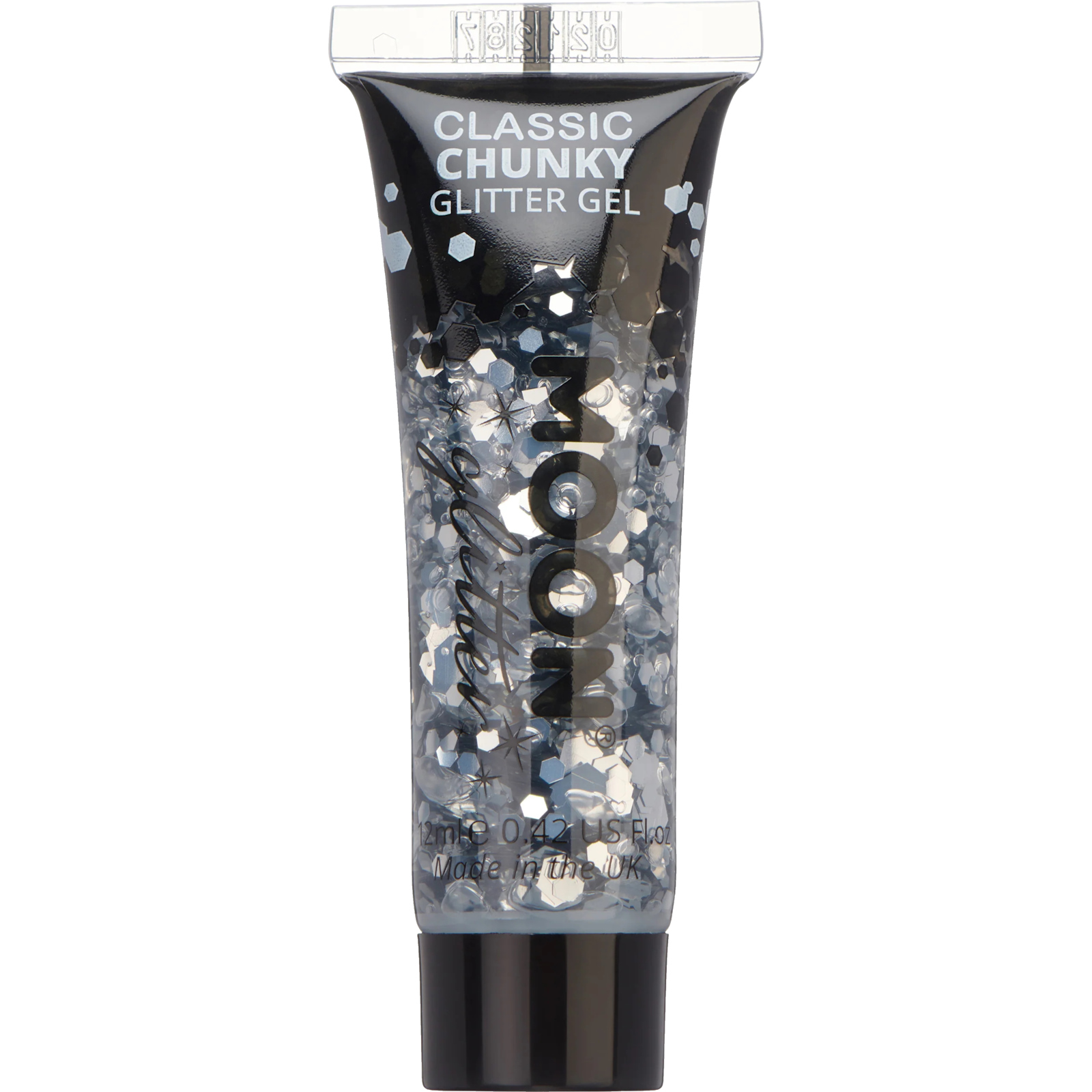 Classic Silver Chunky Glitter Gel 12ml