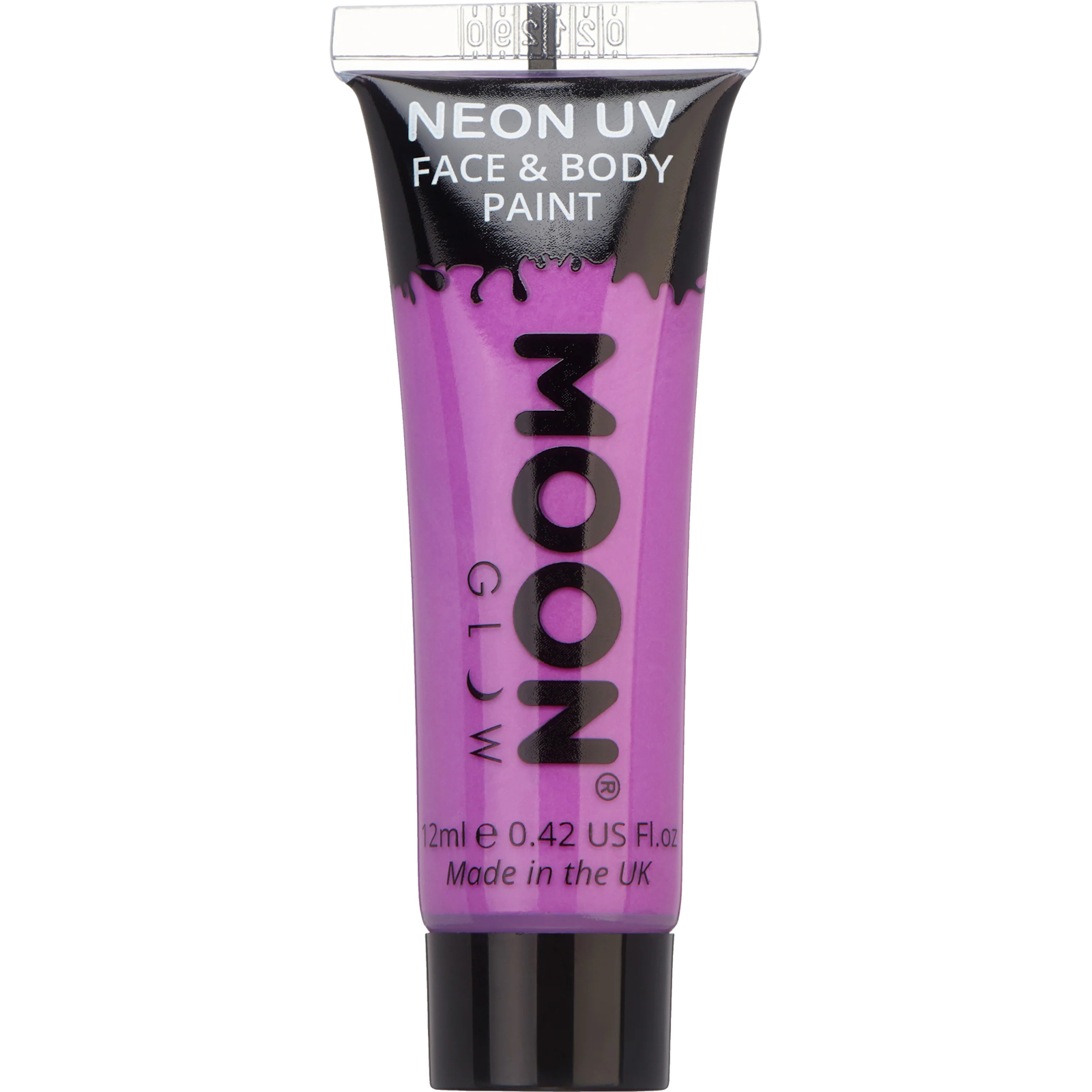 Moon Glow Intense Purple Neon UV Face And Body Paint 12ml