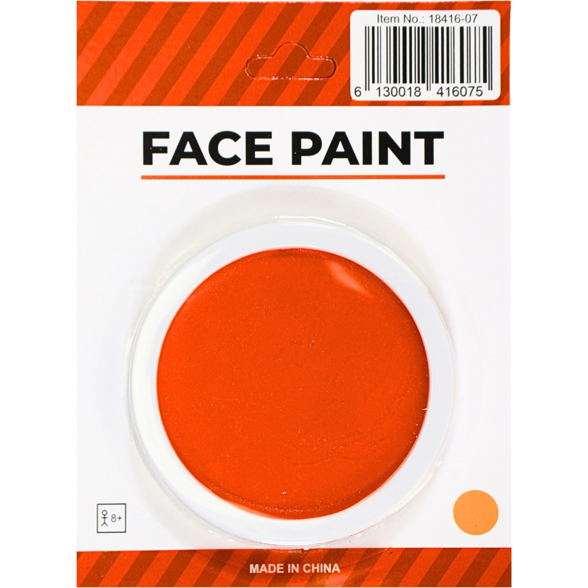 Orange Makeup Base Face Paint