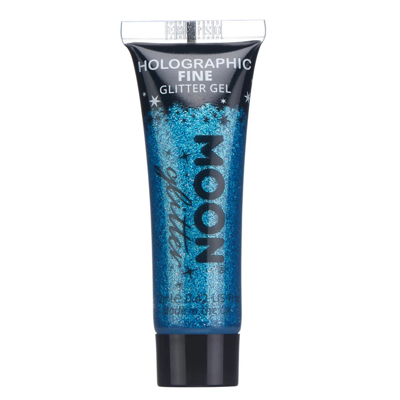 Moon Holographic Blue Fine Glitter Gel 12ml
