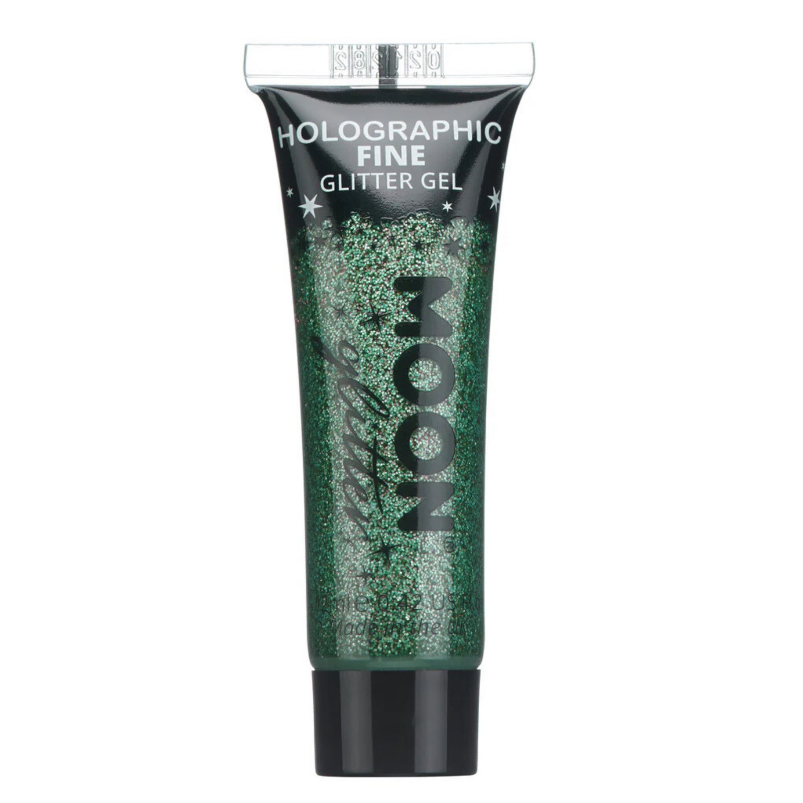 Moon Holographic Green Fine Glitter Gel 12ml 