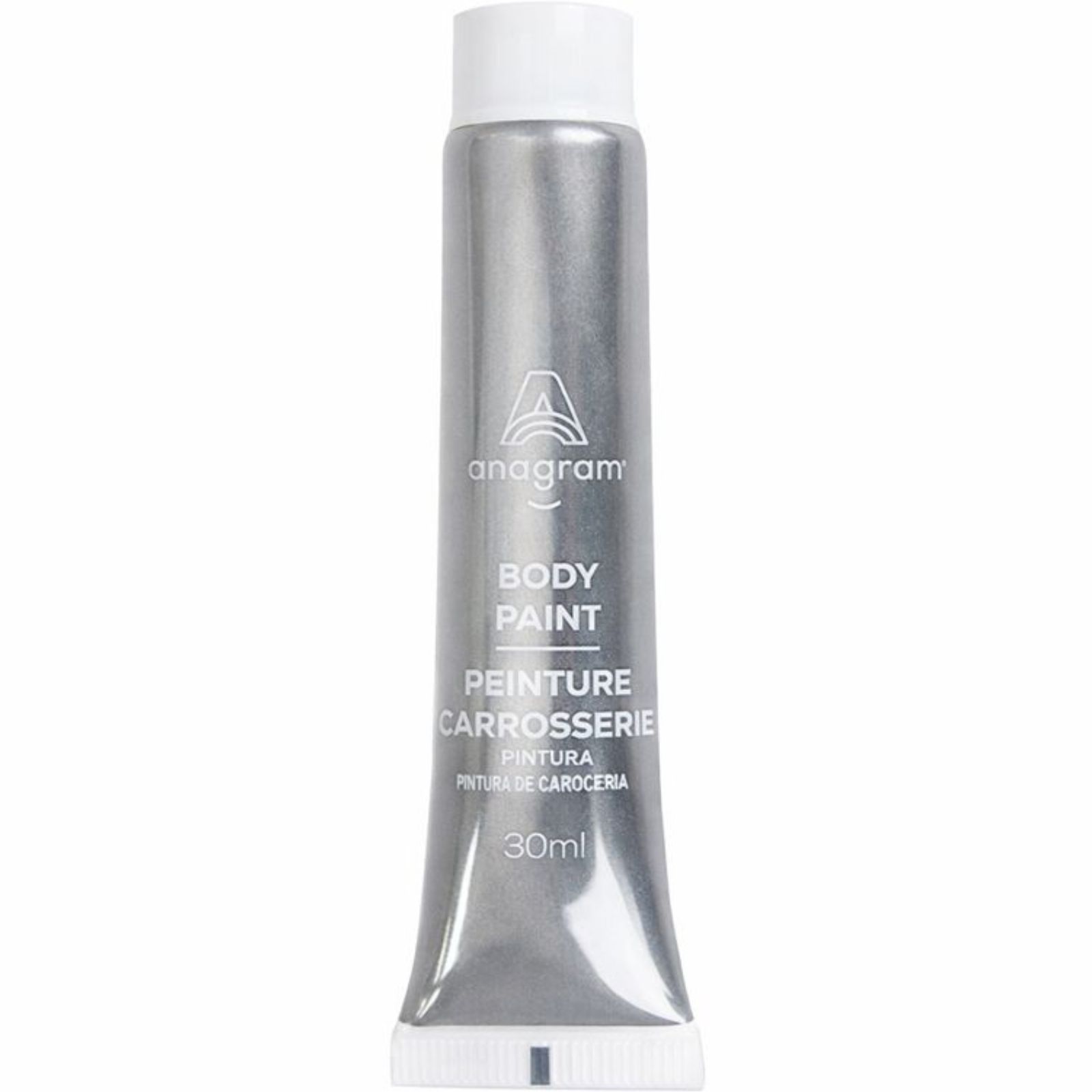 Silver Body Paint Tube 30ml