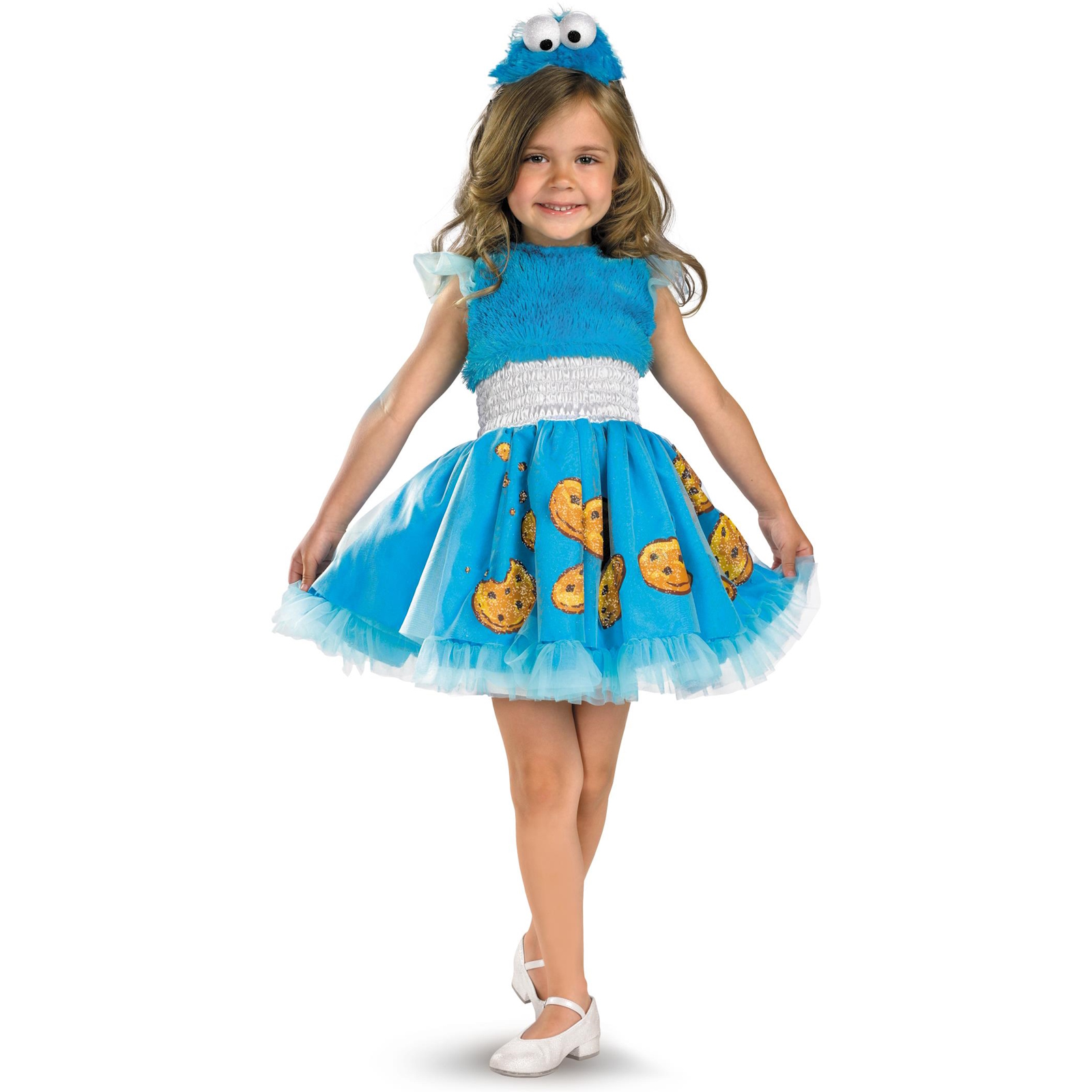 Sesame Street Frilly Cookie Monster Toddler / Child Costume Small