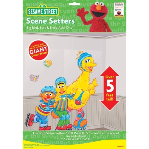 Sesame Street Scene Setter Wall Decorations