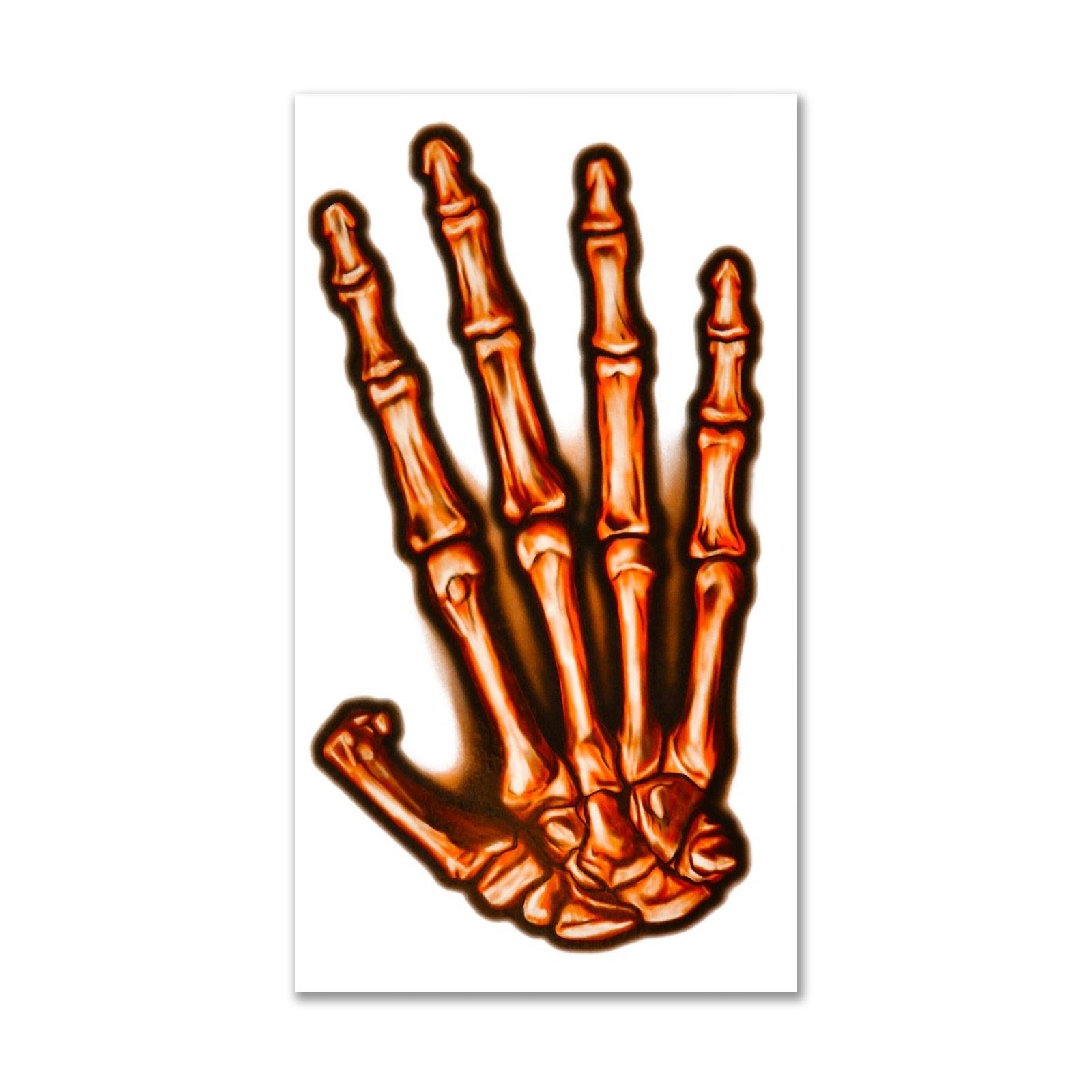 Skeleton Large Tattoo Kit Adult Makeup Accessory