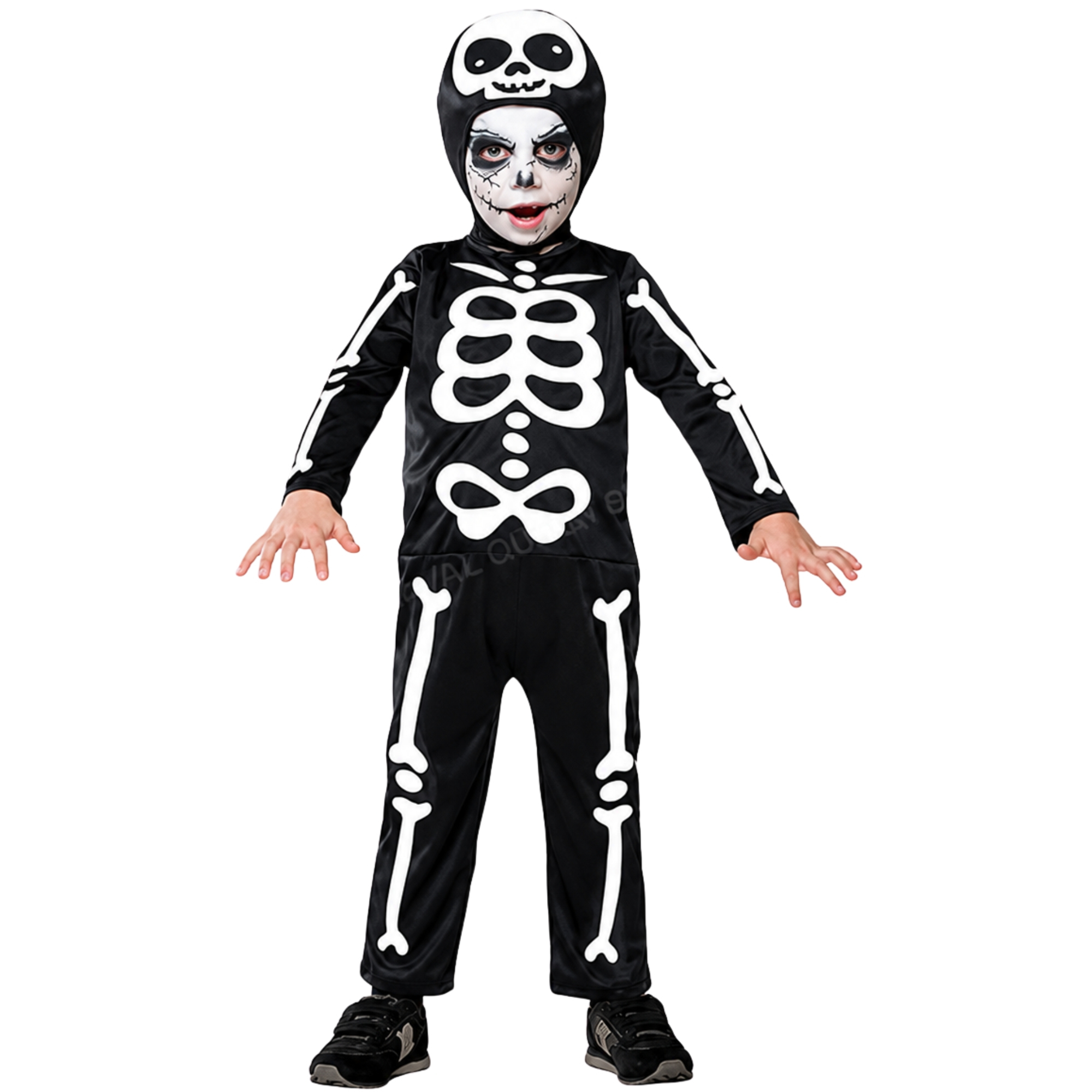 Spookster Skeleton Boys Costume