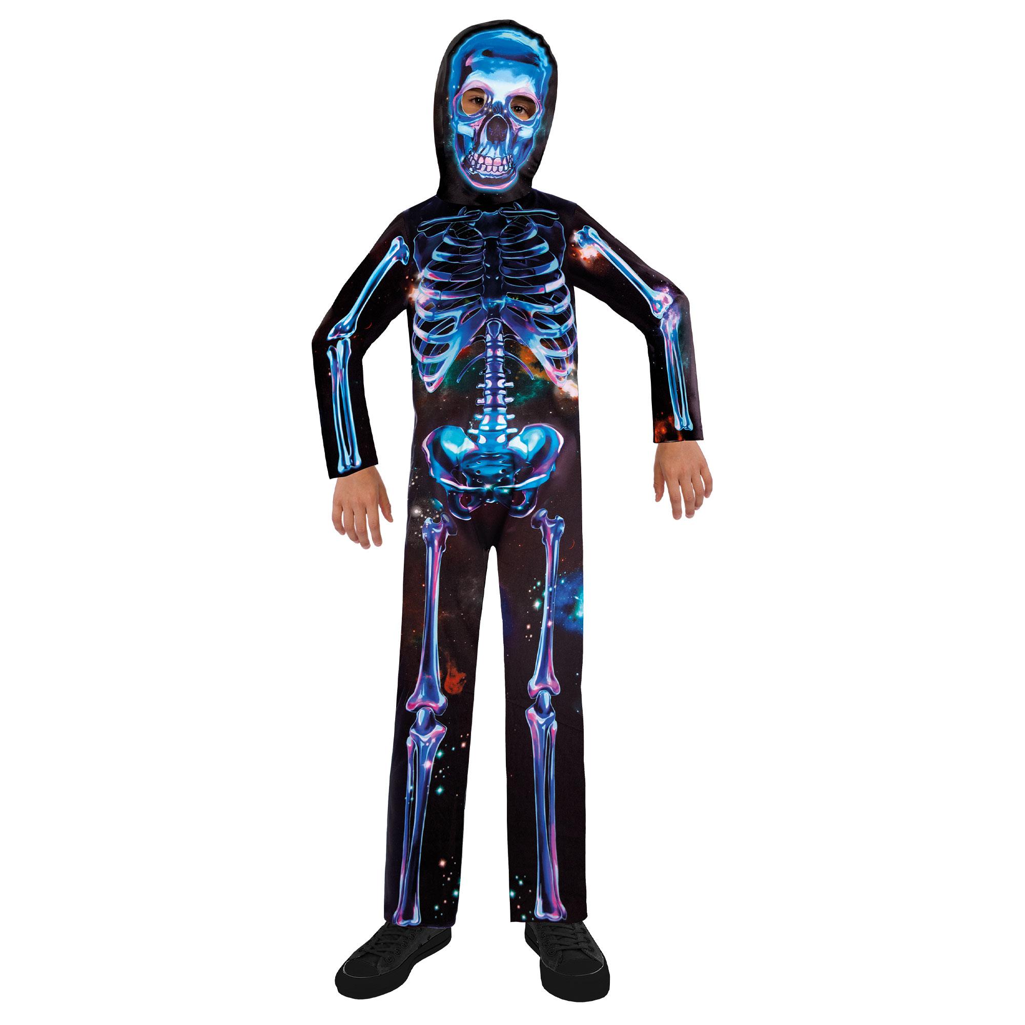 Neon Skeleton Child Costume