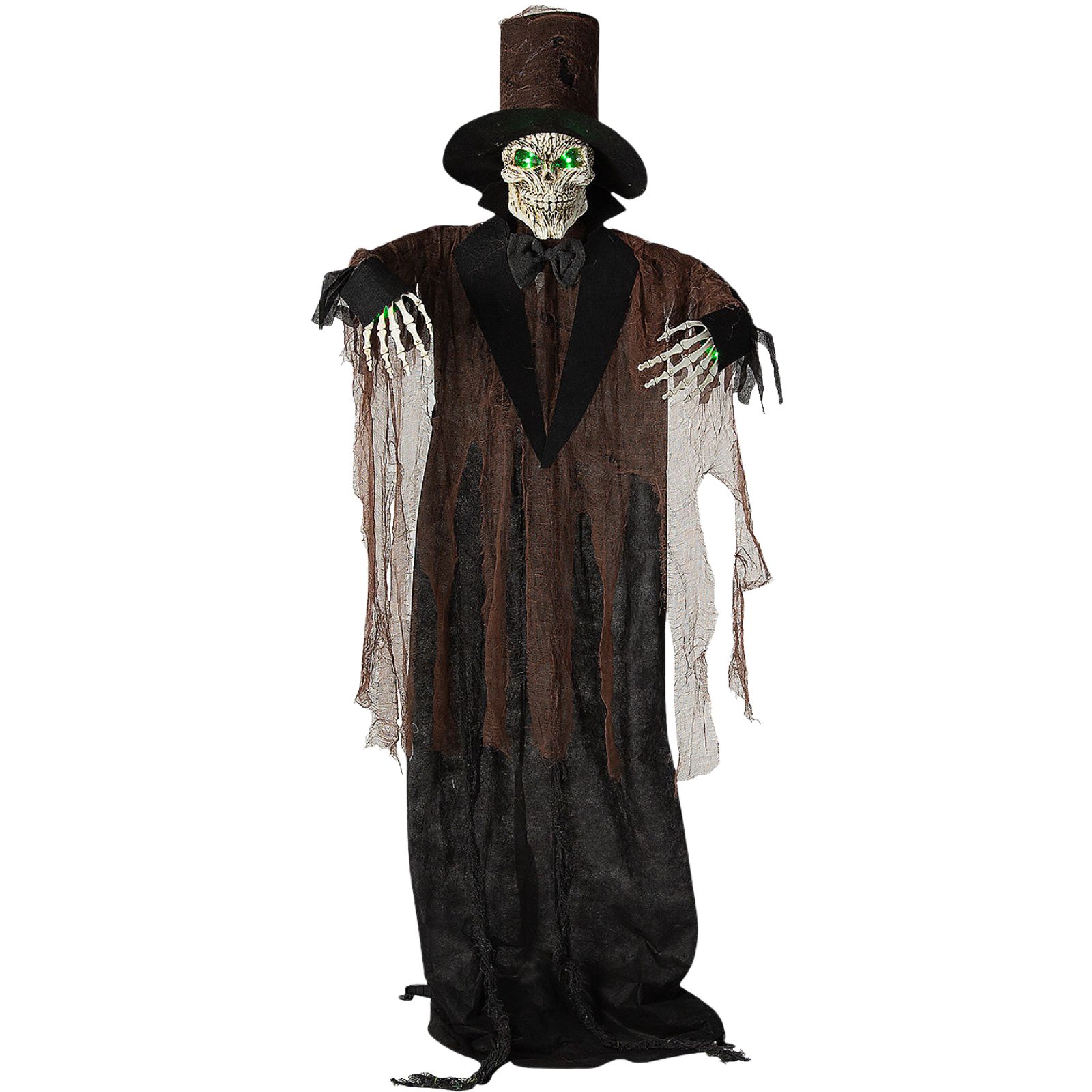 Animated Standing Skeleton Decoration 1.65m 