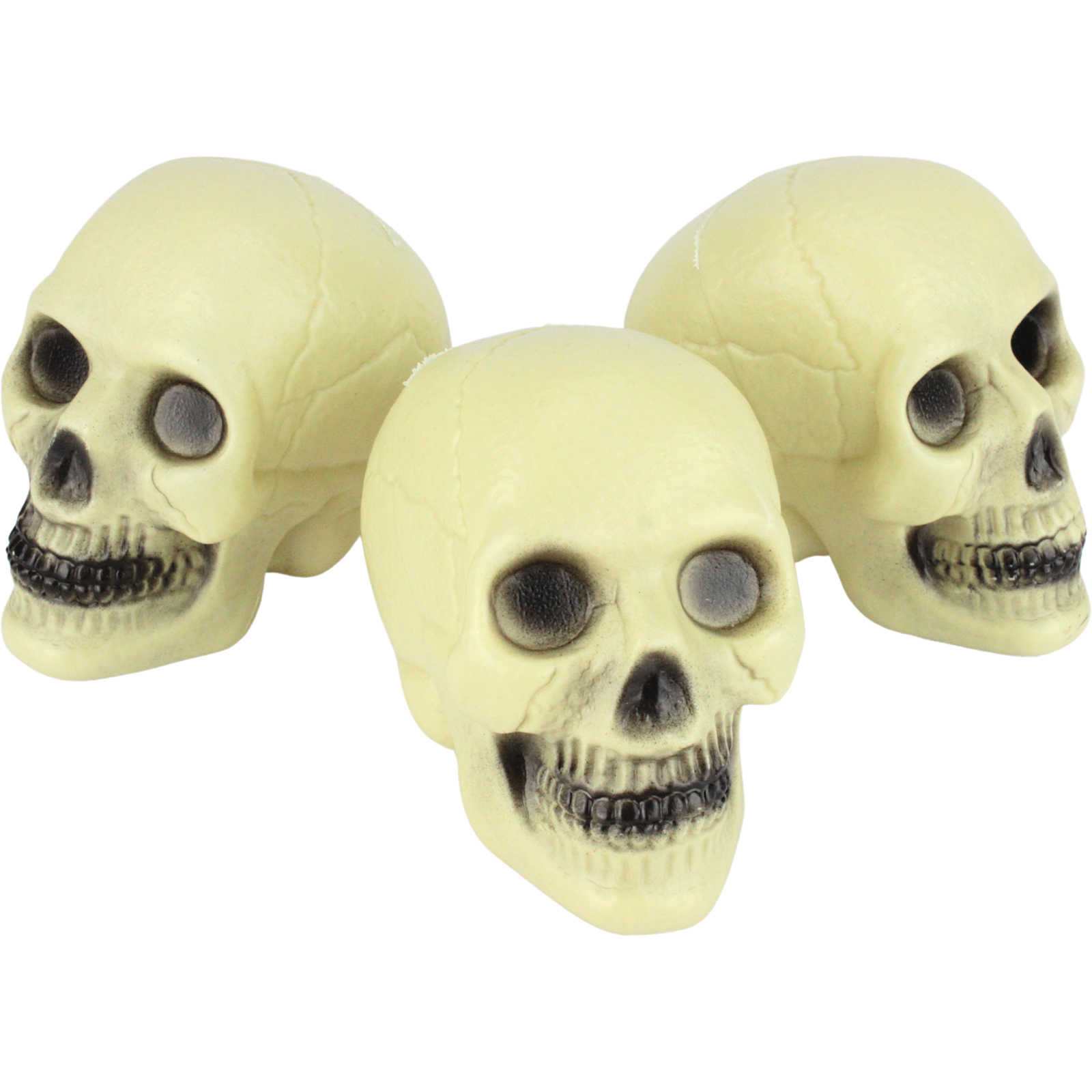 Trio of Skulls (Pack of 3) 