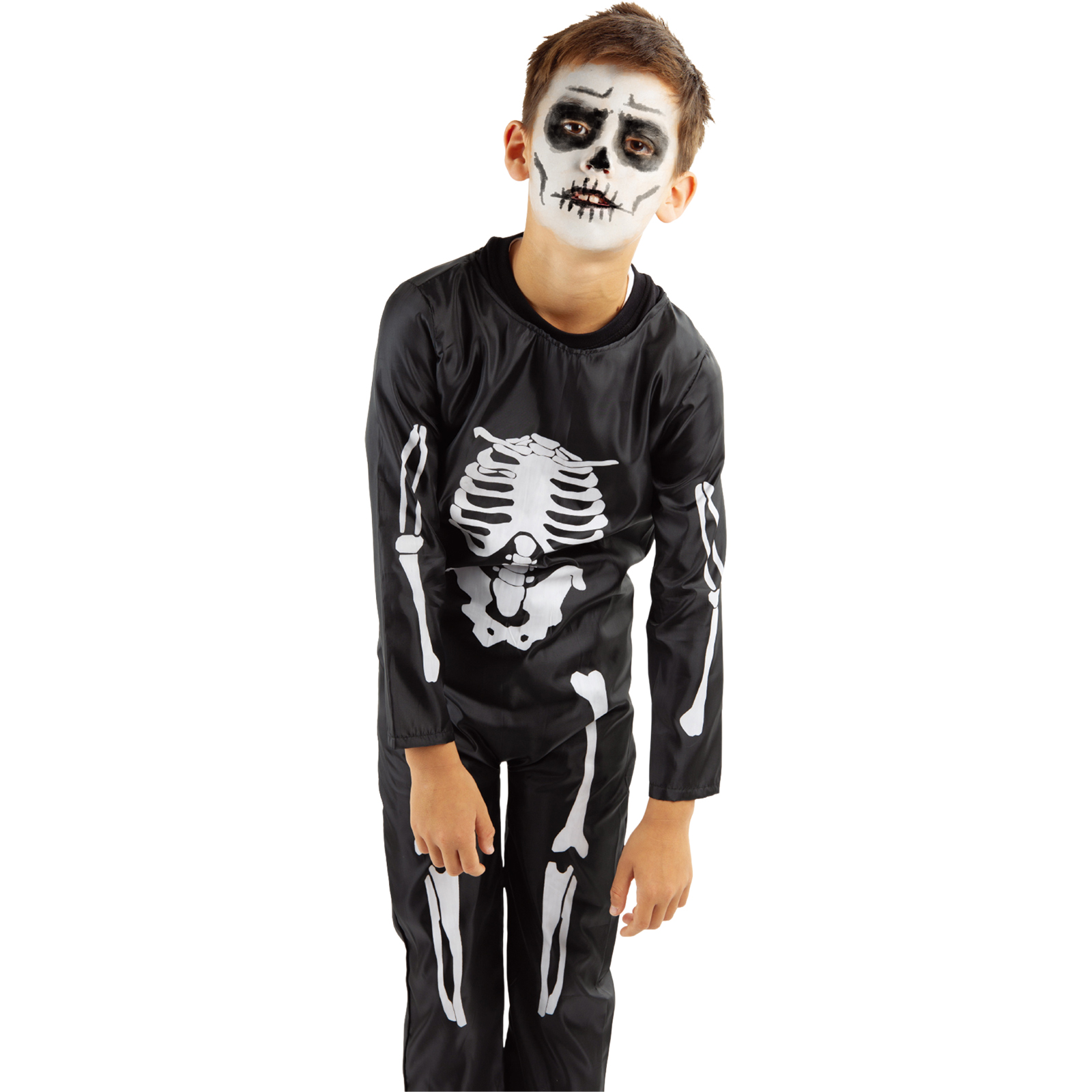 Spooky Skeleton Kids Costume Large
