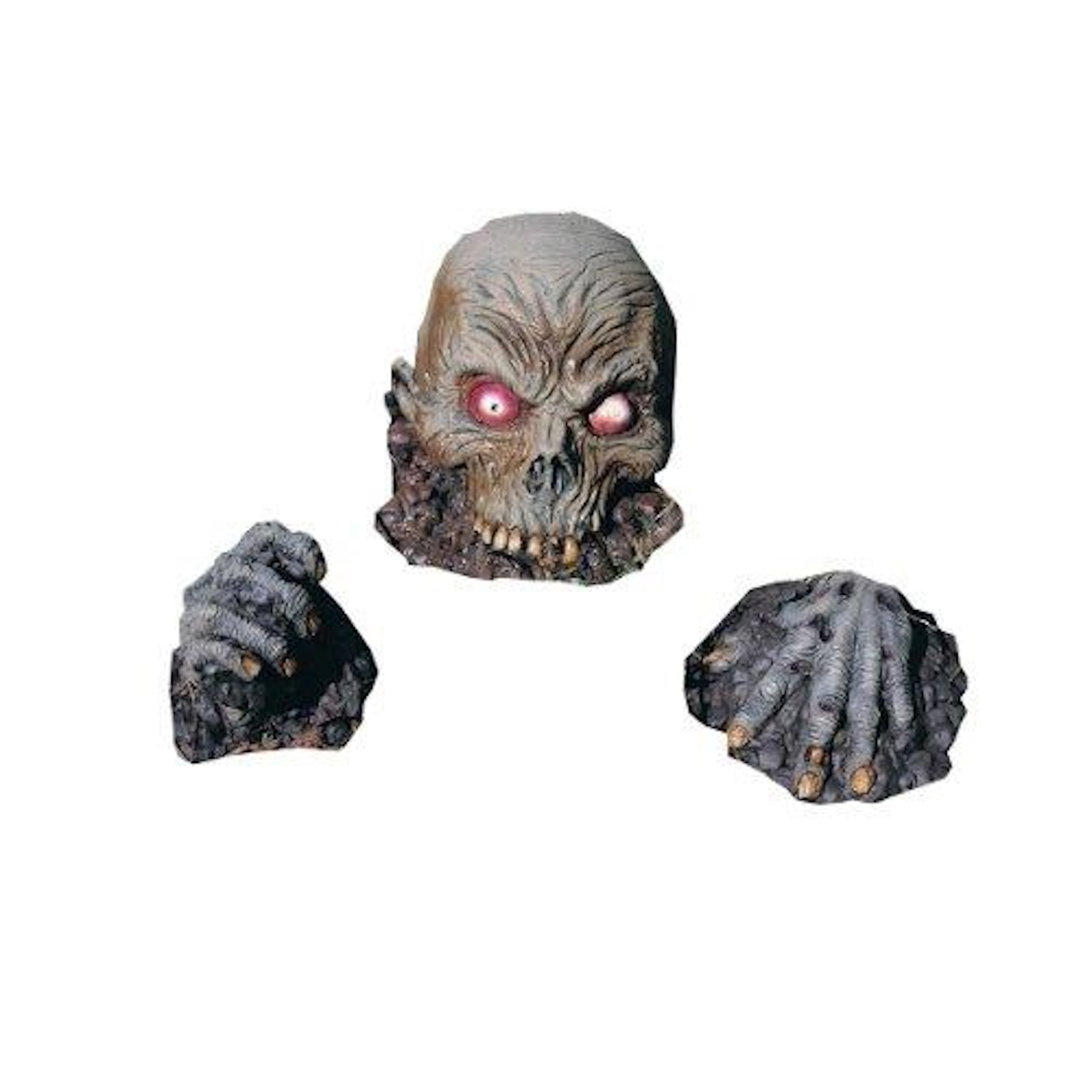 Skull on Jaws Halloween Prop