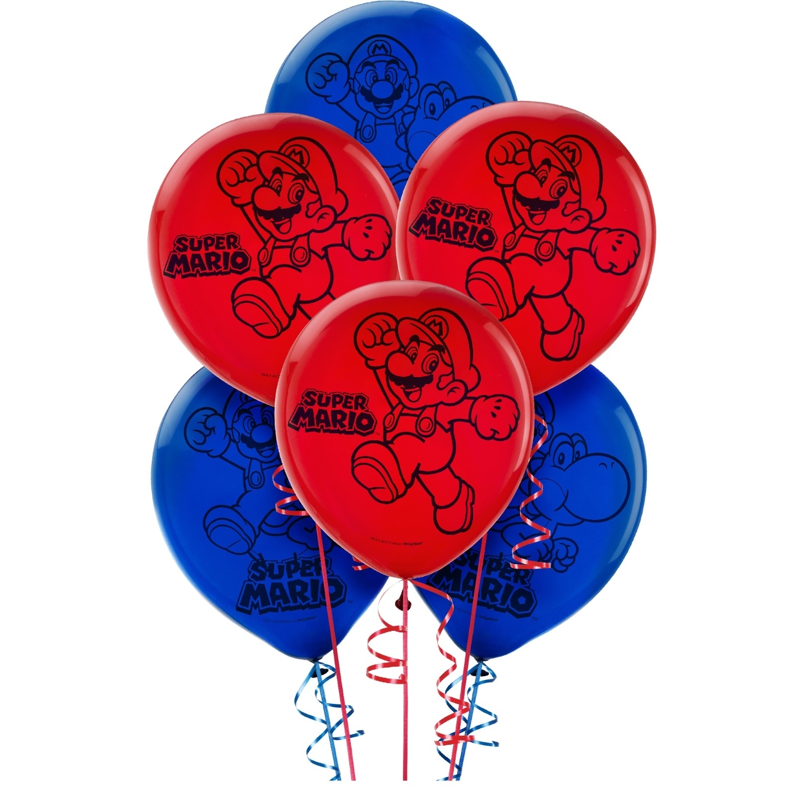 Super Mario Bros. Balloons (Pack of 6)