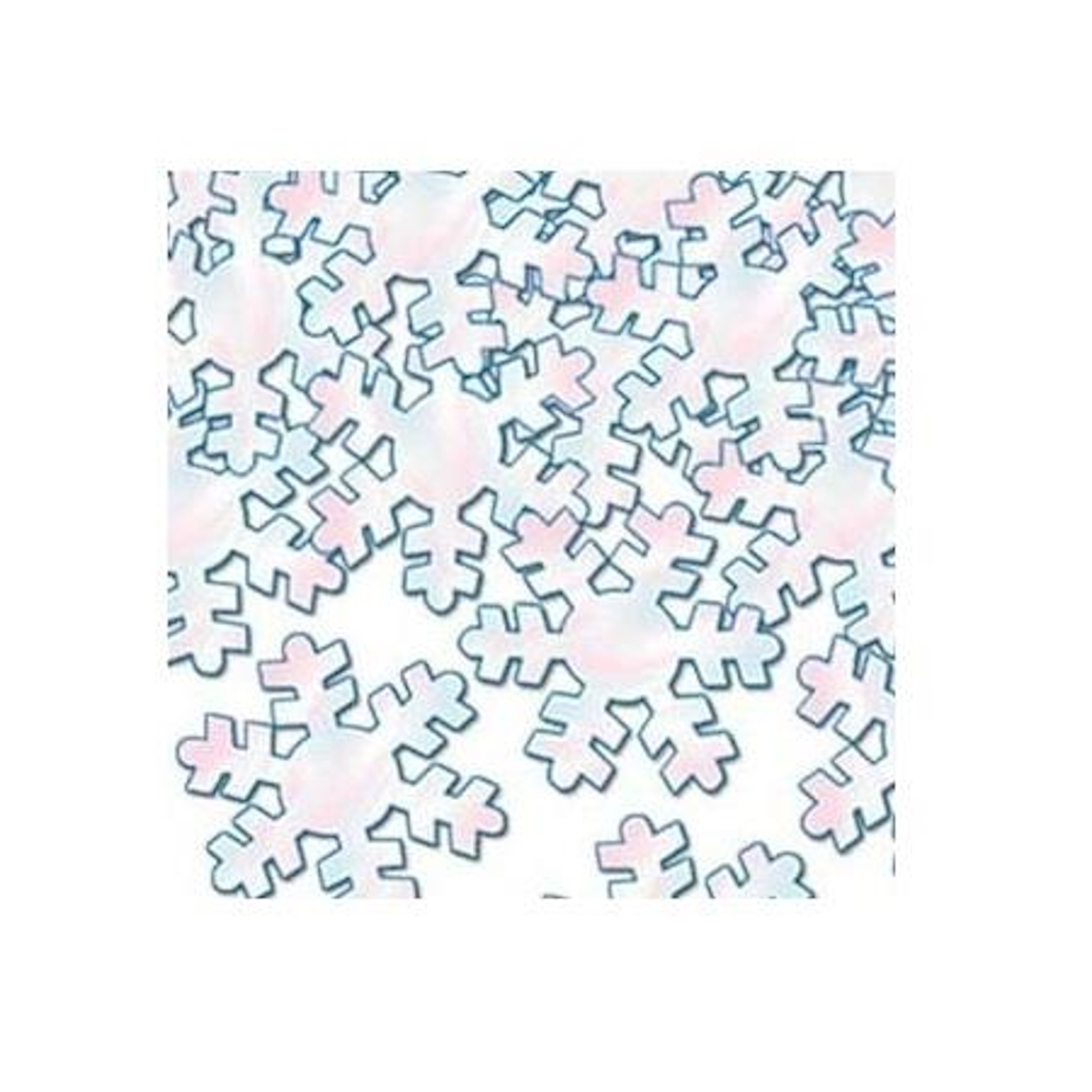 Opalescent Snowflake Confetti 30g