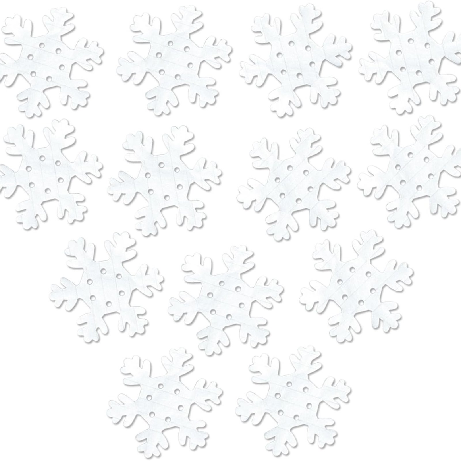 Tissue Paper Snowflakes (Pack of 25)