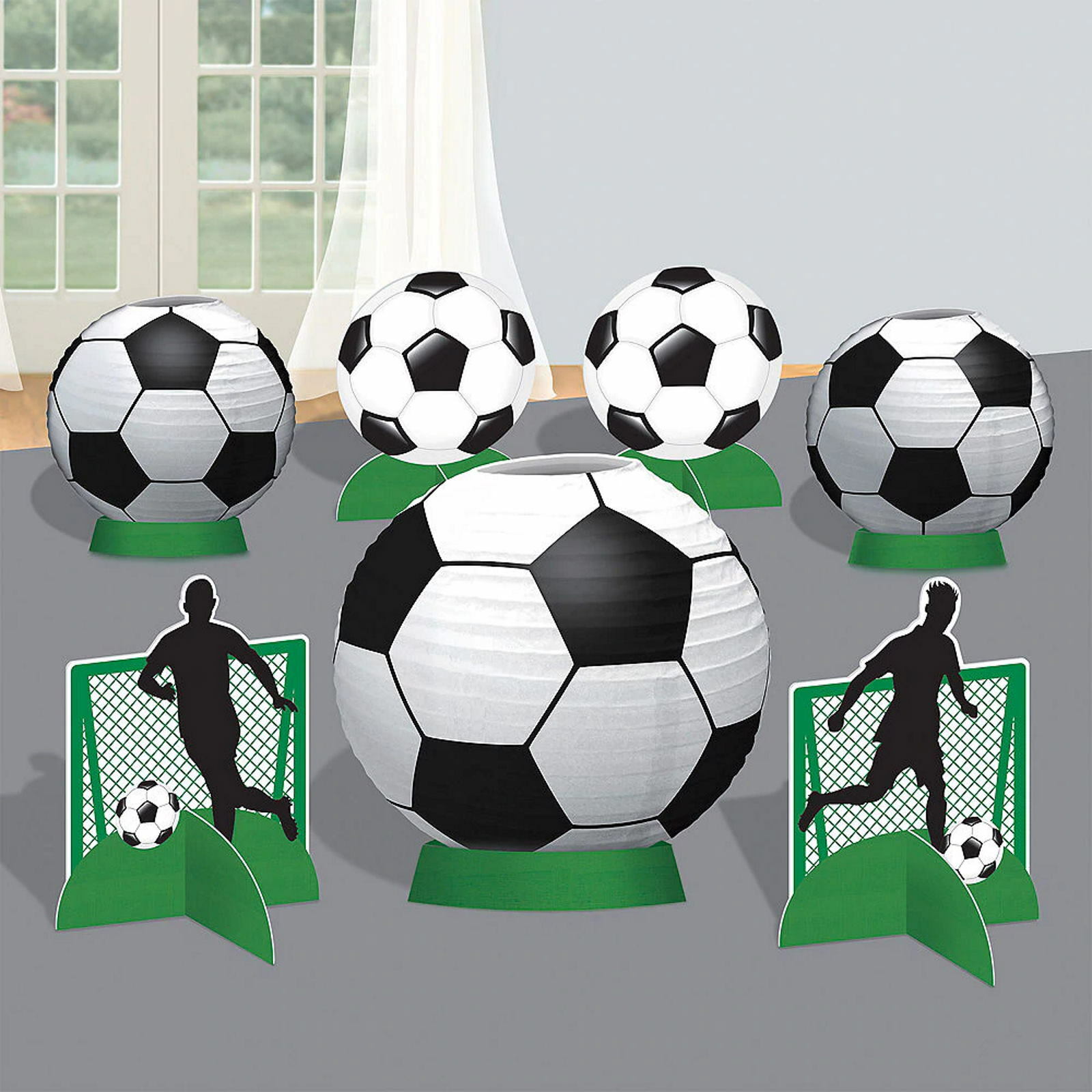Goal Getter Soccer Table Decorating Kit