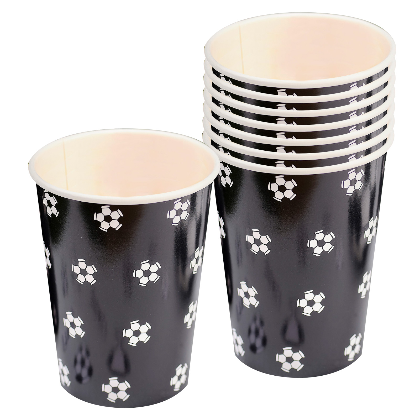 Ginger Ray Kick Off The Party Paper Cups (Pack of 8) 